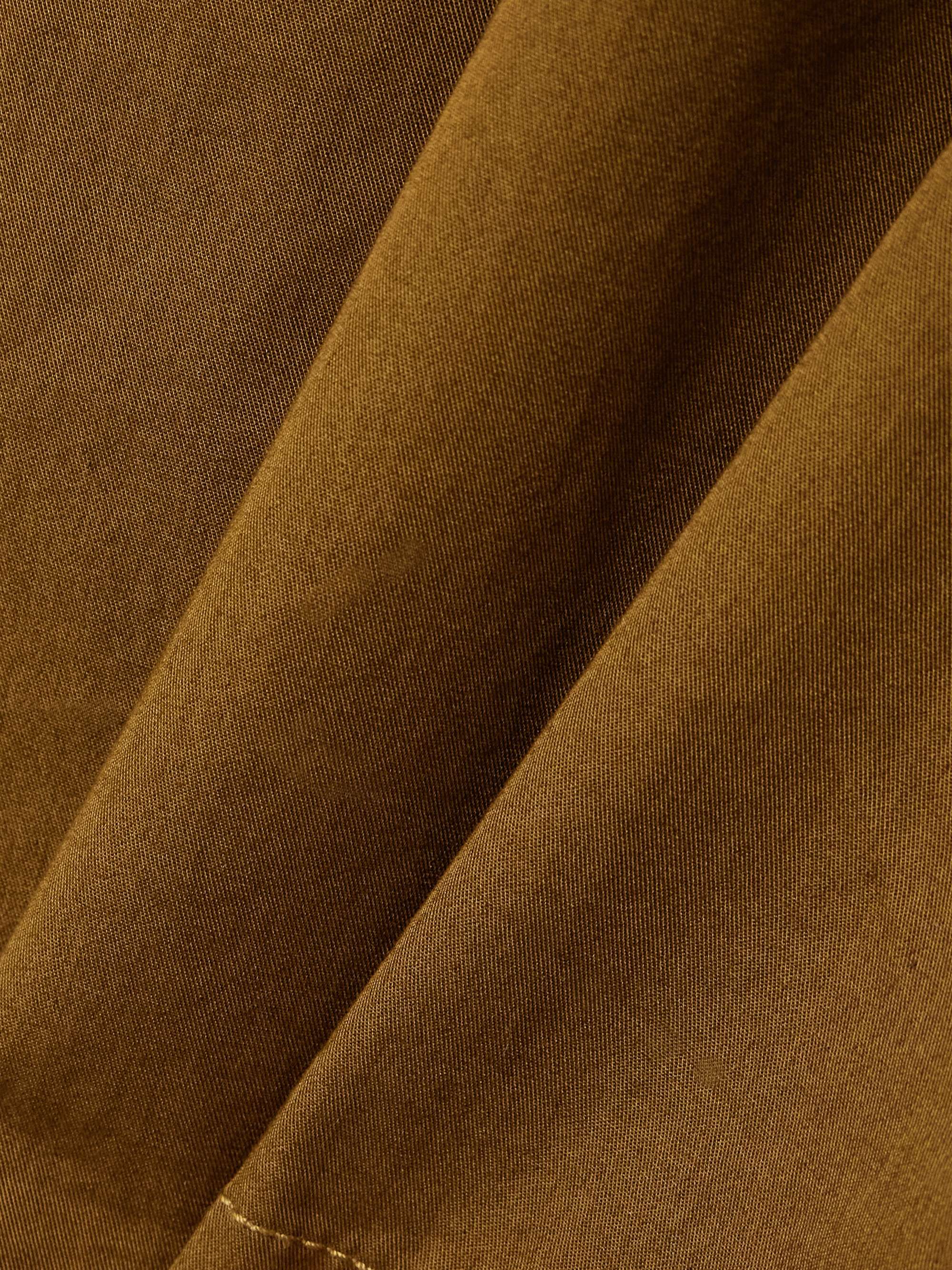 Nadia silk-twill wide-leg pants view