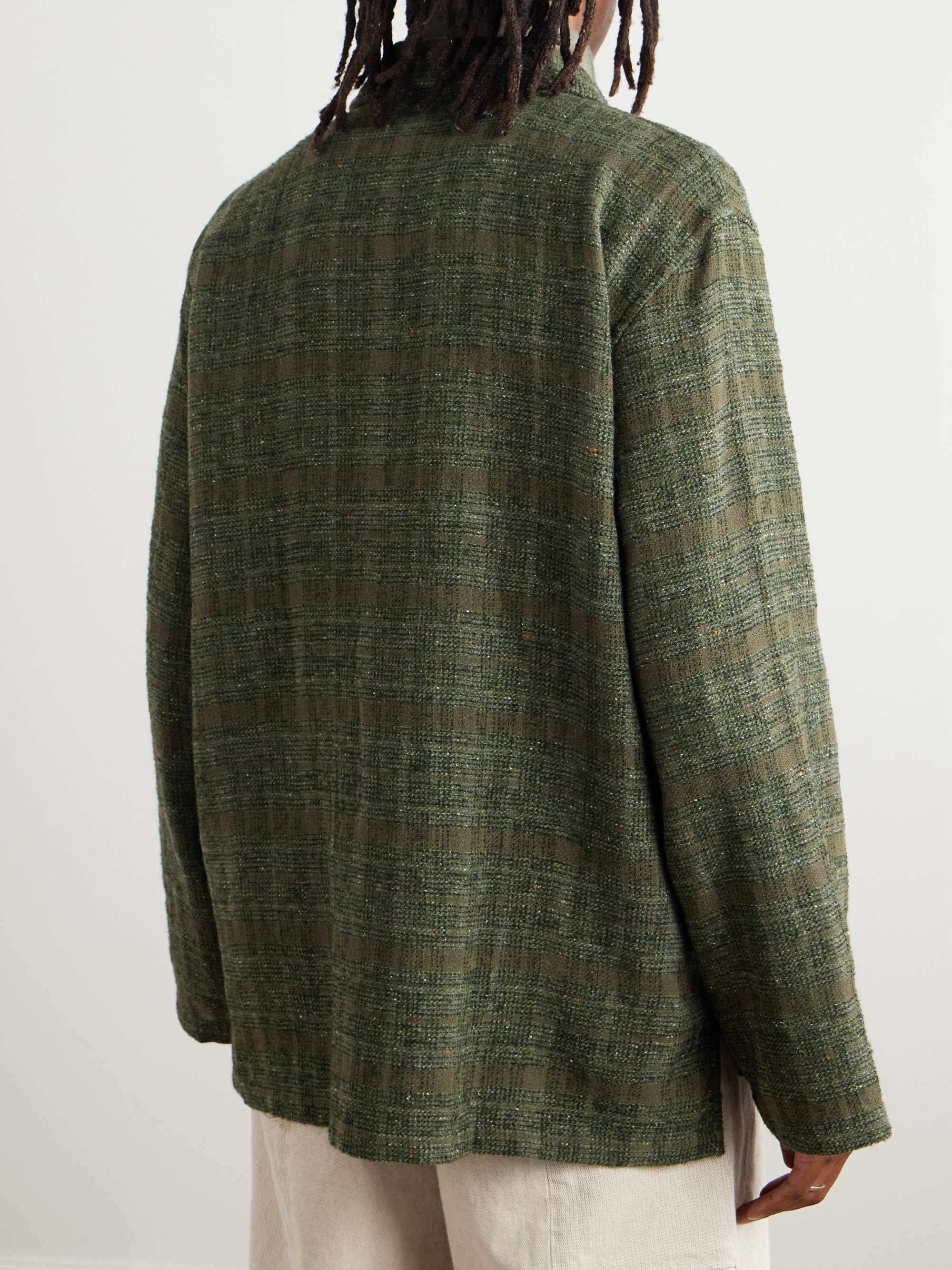 Haven Checked Tweed Overshirt view