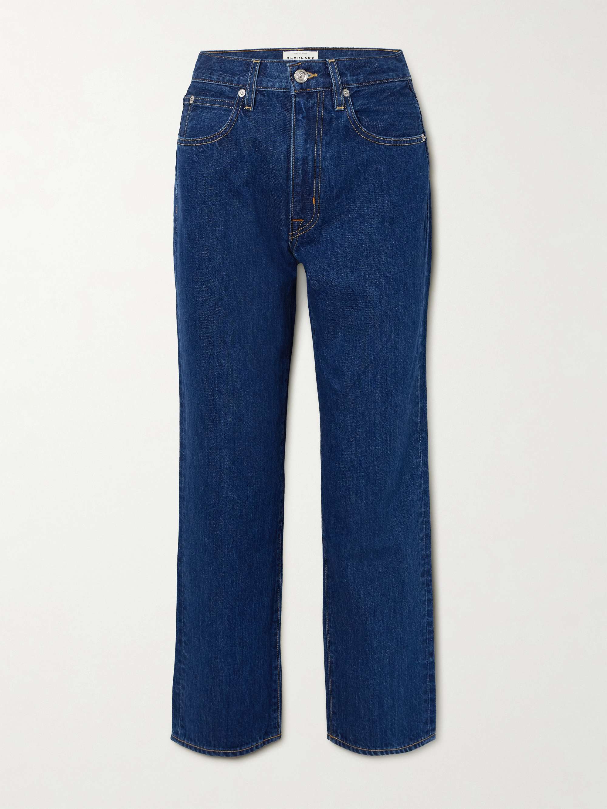 Sophie high-rise slim-leg jeans view