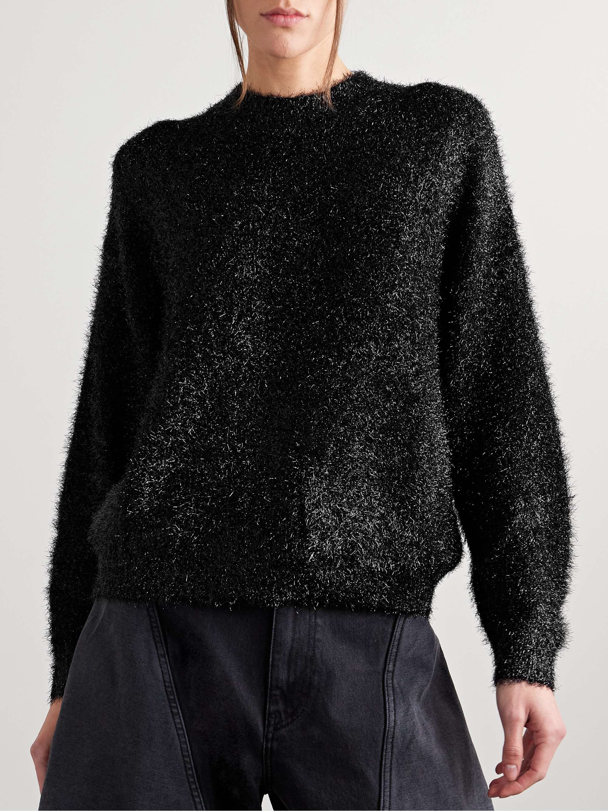 Sayers metallic tinsel sweater view