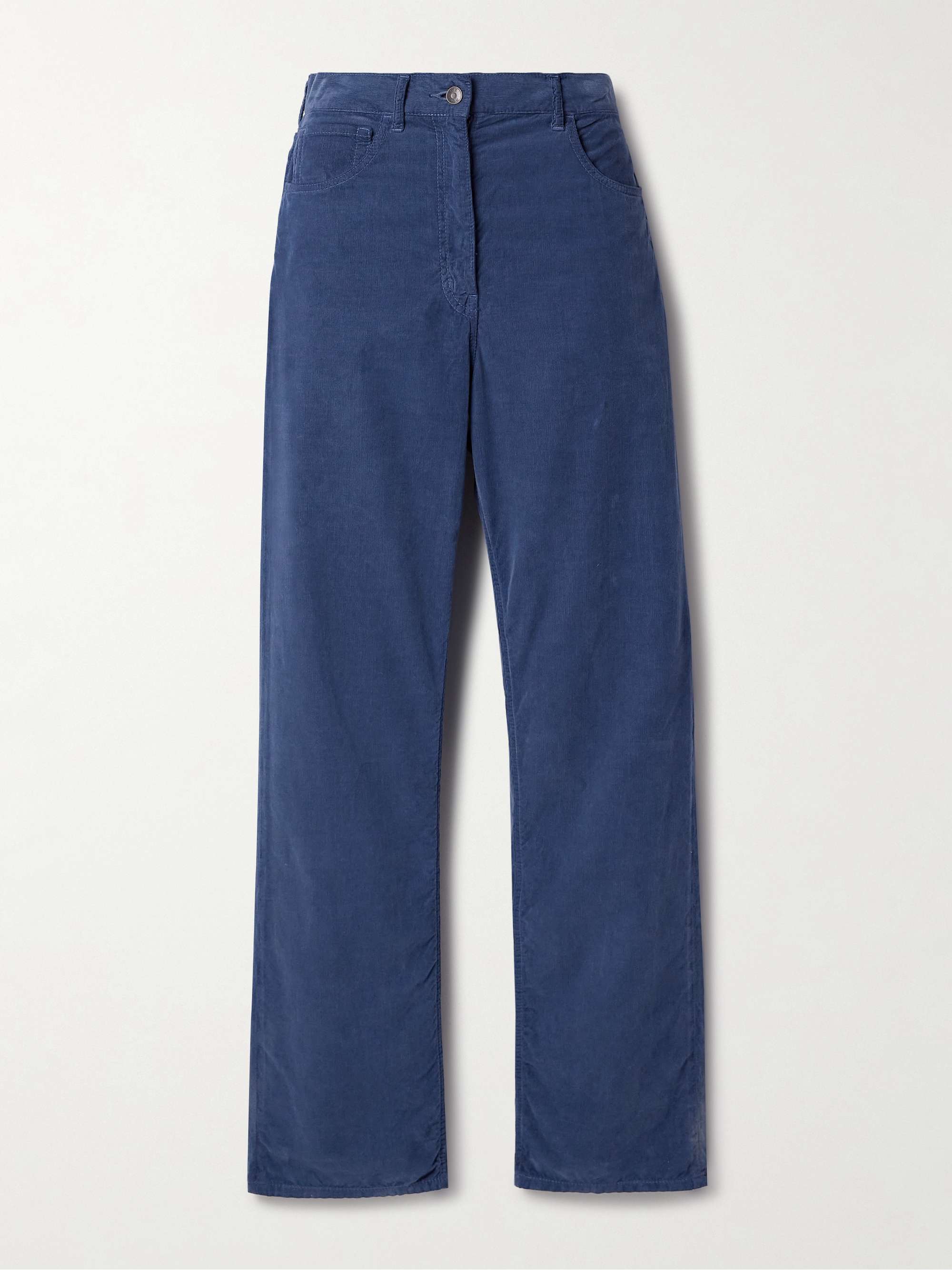 Tarley cotton-corduroy wide-leg pants view