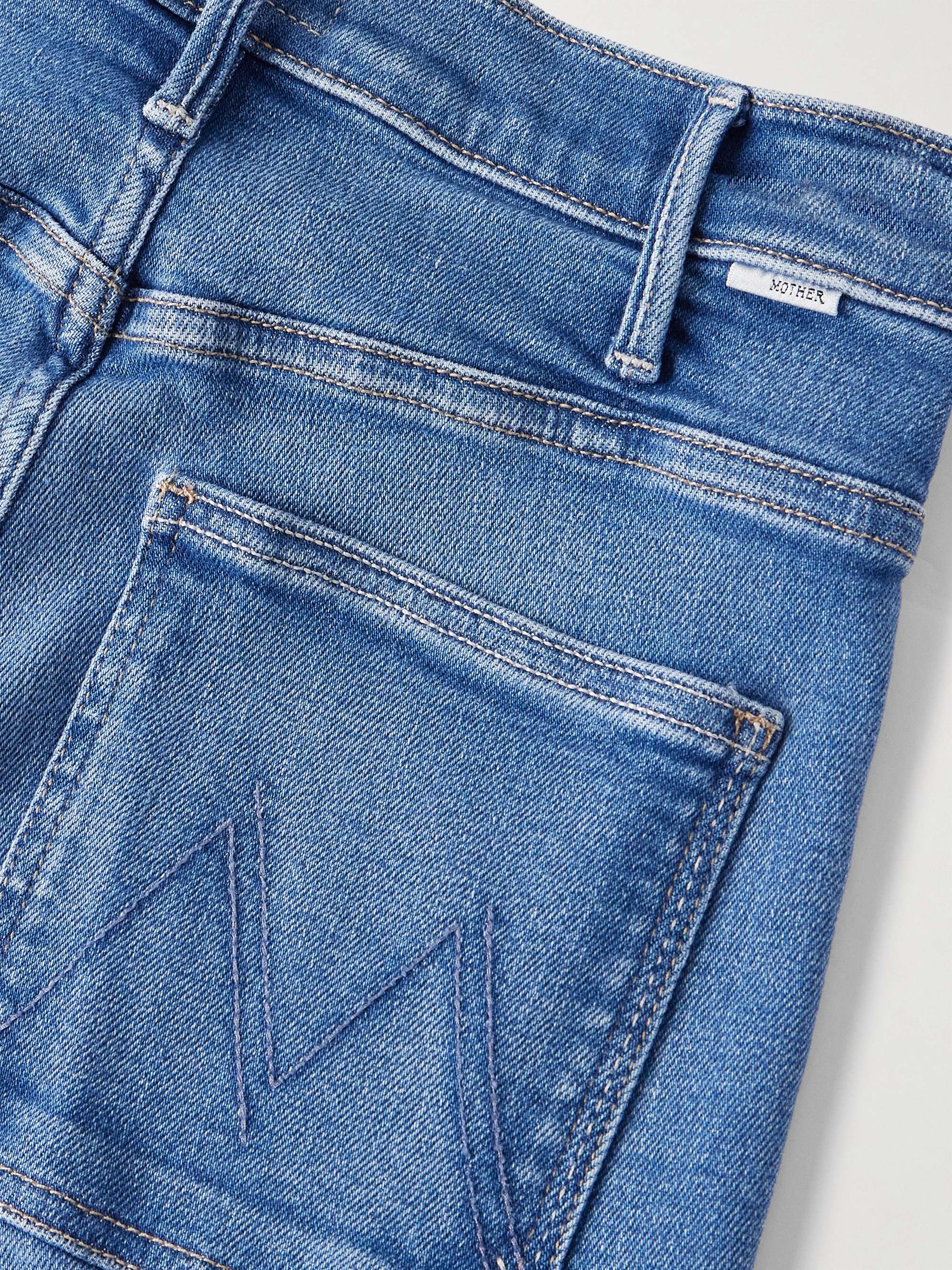 The Hustler Roller high-rise wide-leg jeans view