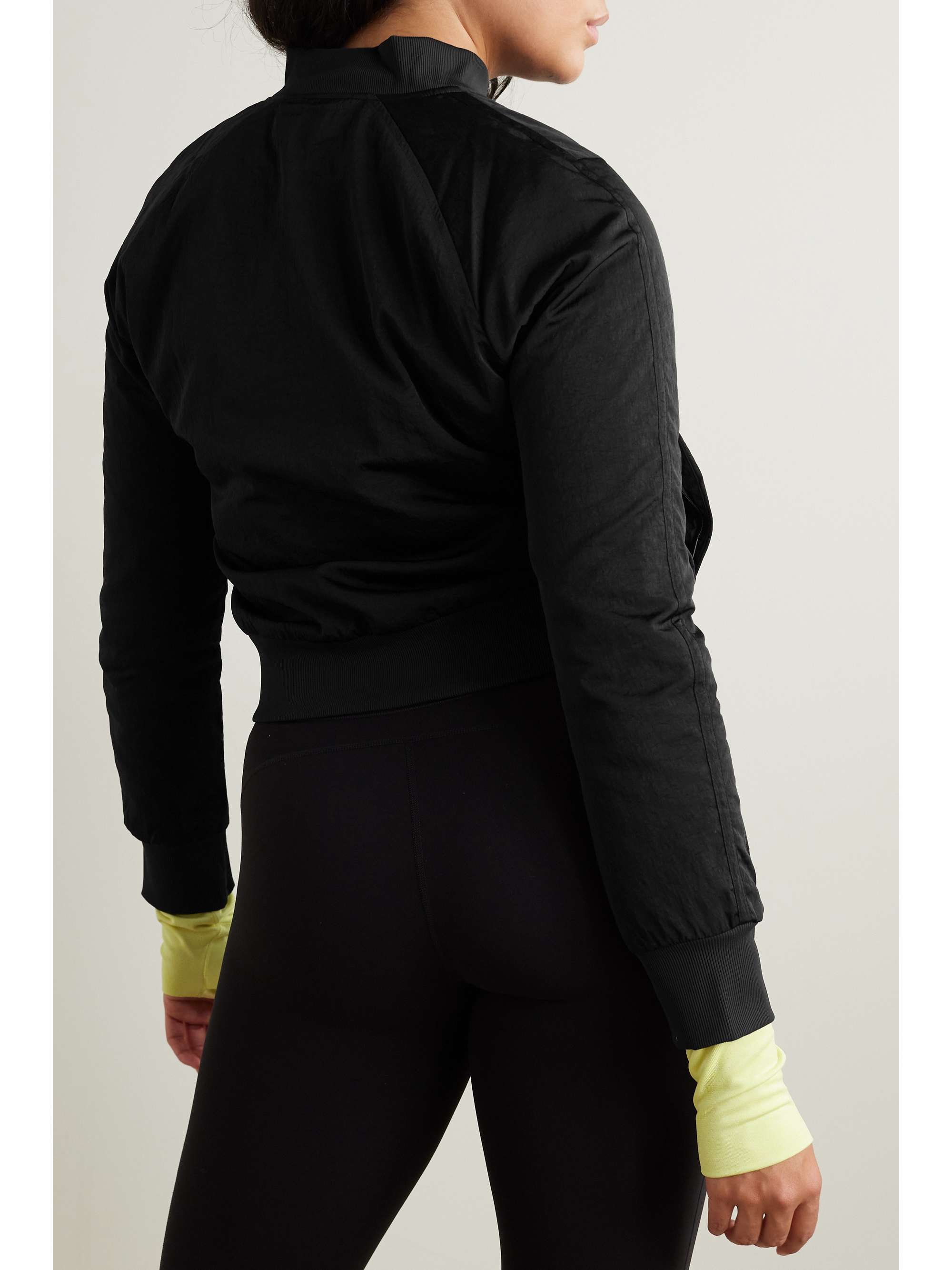 Non-Stop shell bomber jacket view