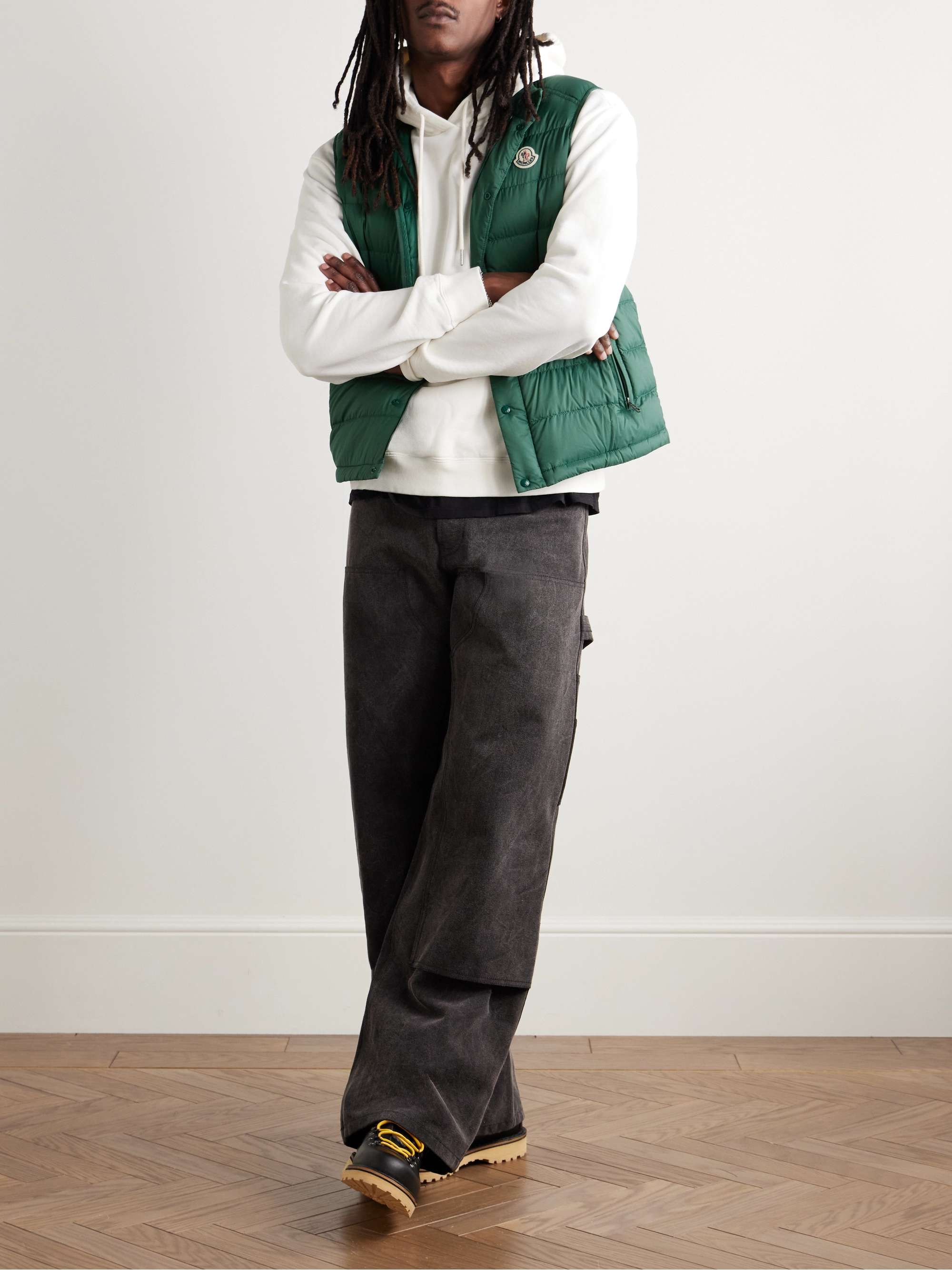 Barthe Logo-Appliquéd Quilted Nylon Down Gilet view