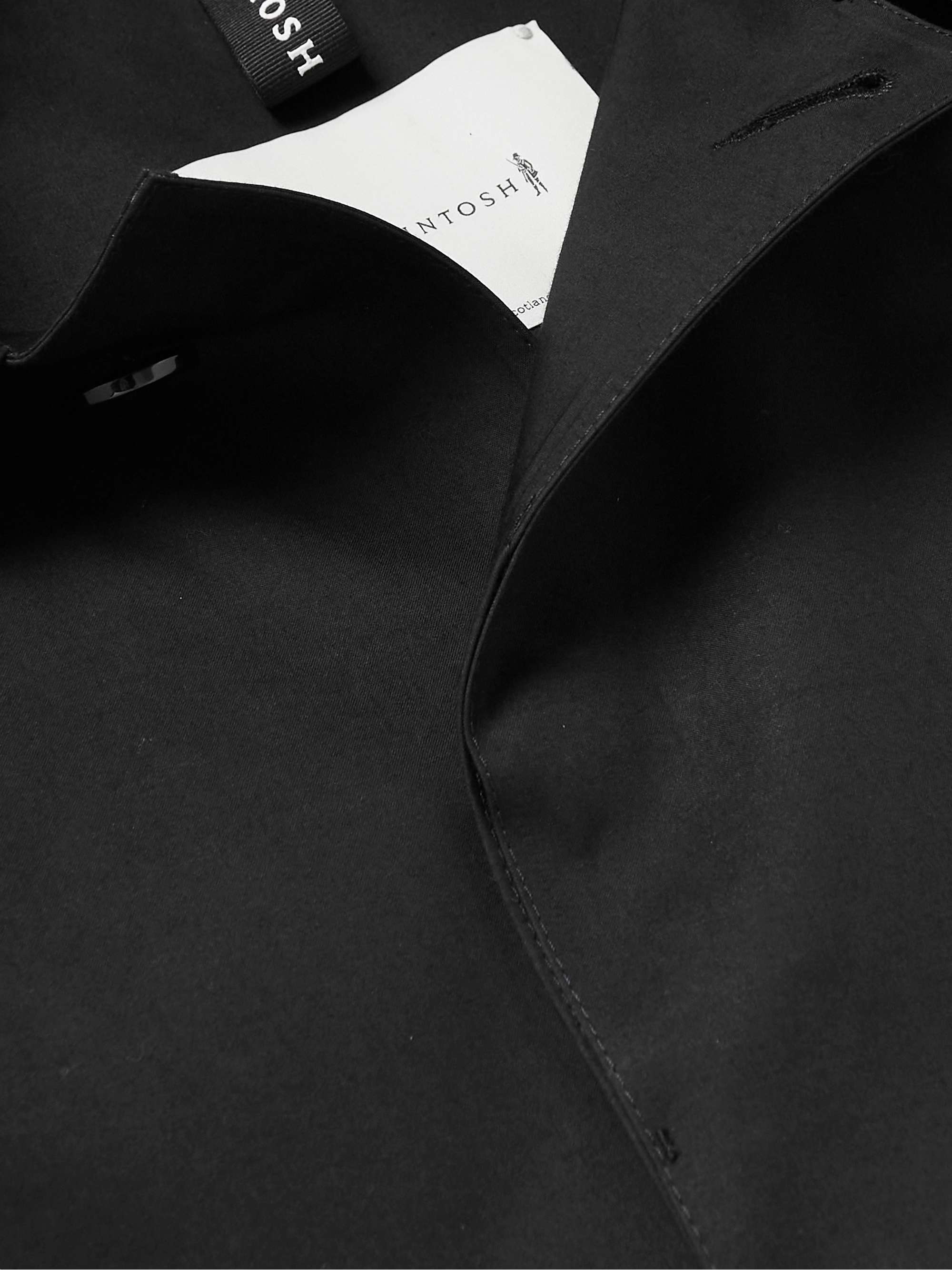 Oxford Bonded Cotton Trench Coat view