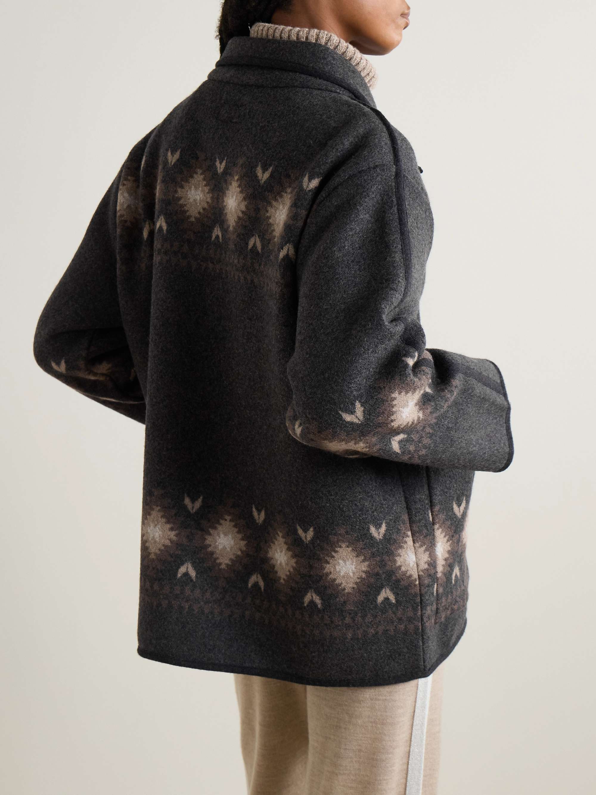Hovden Fair-Isle wool jacket view