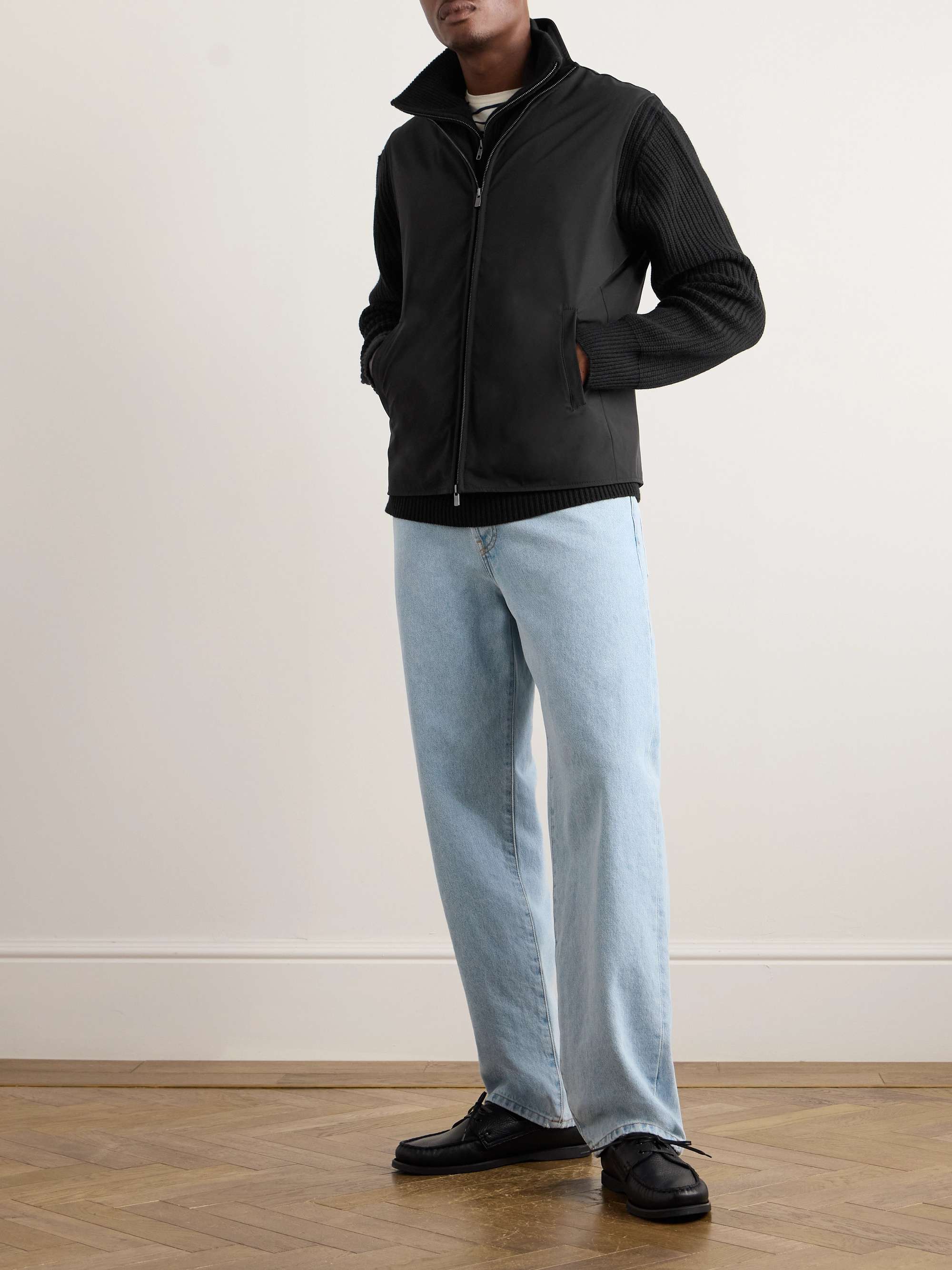 Nylon-Blend Gilet view