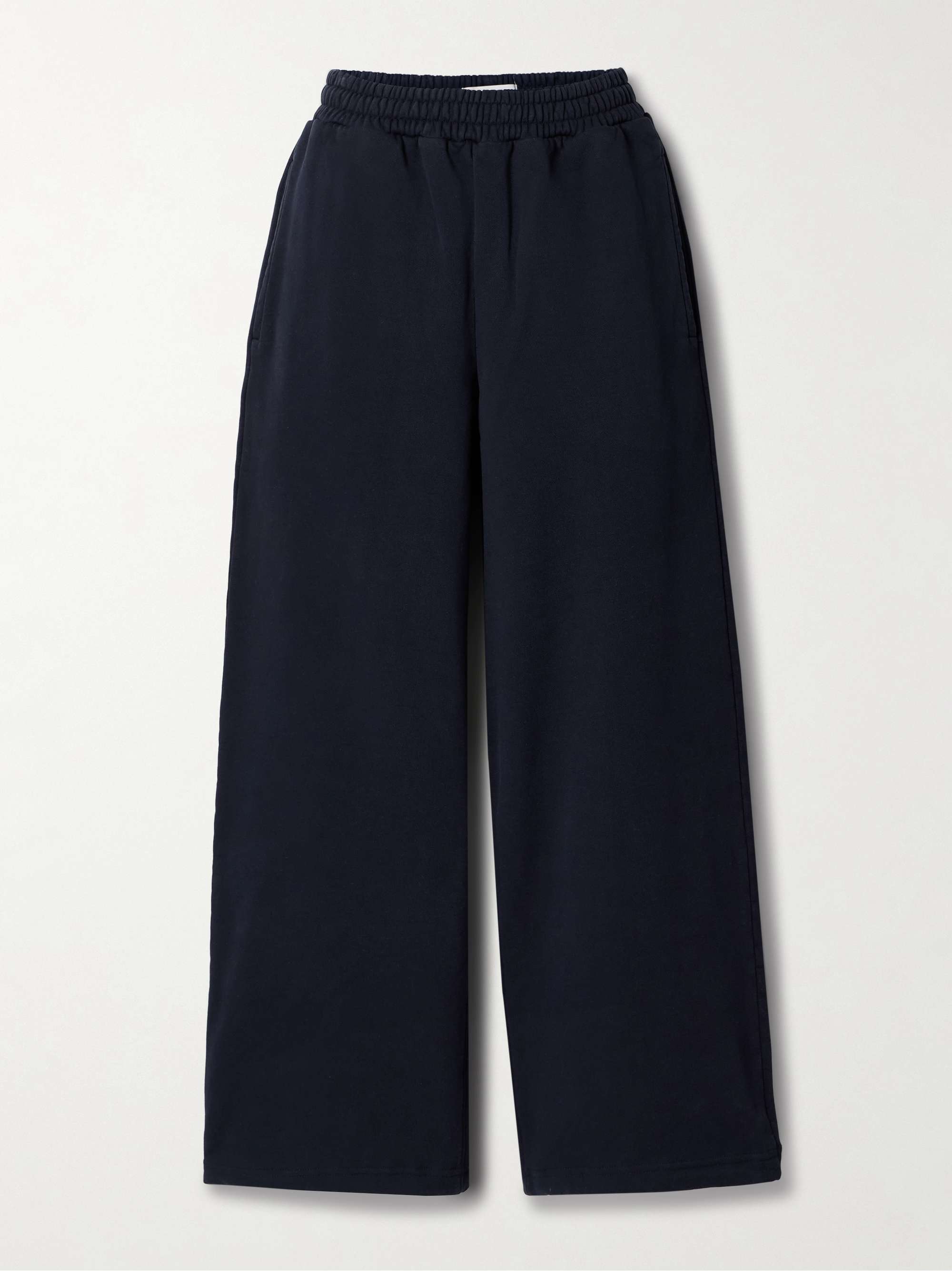 Elliot cotton-jersey track pants view