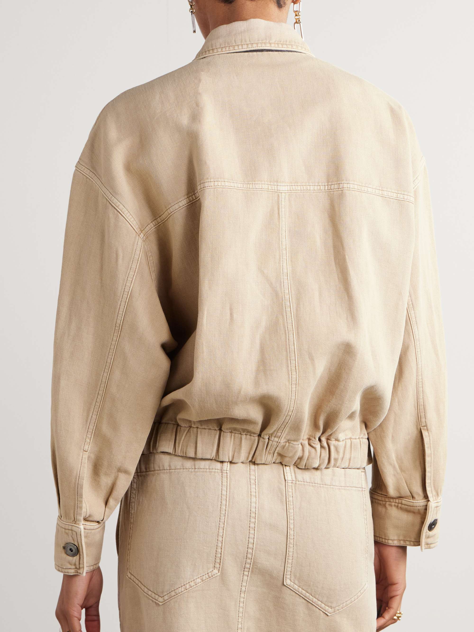 Denim jacket view
