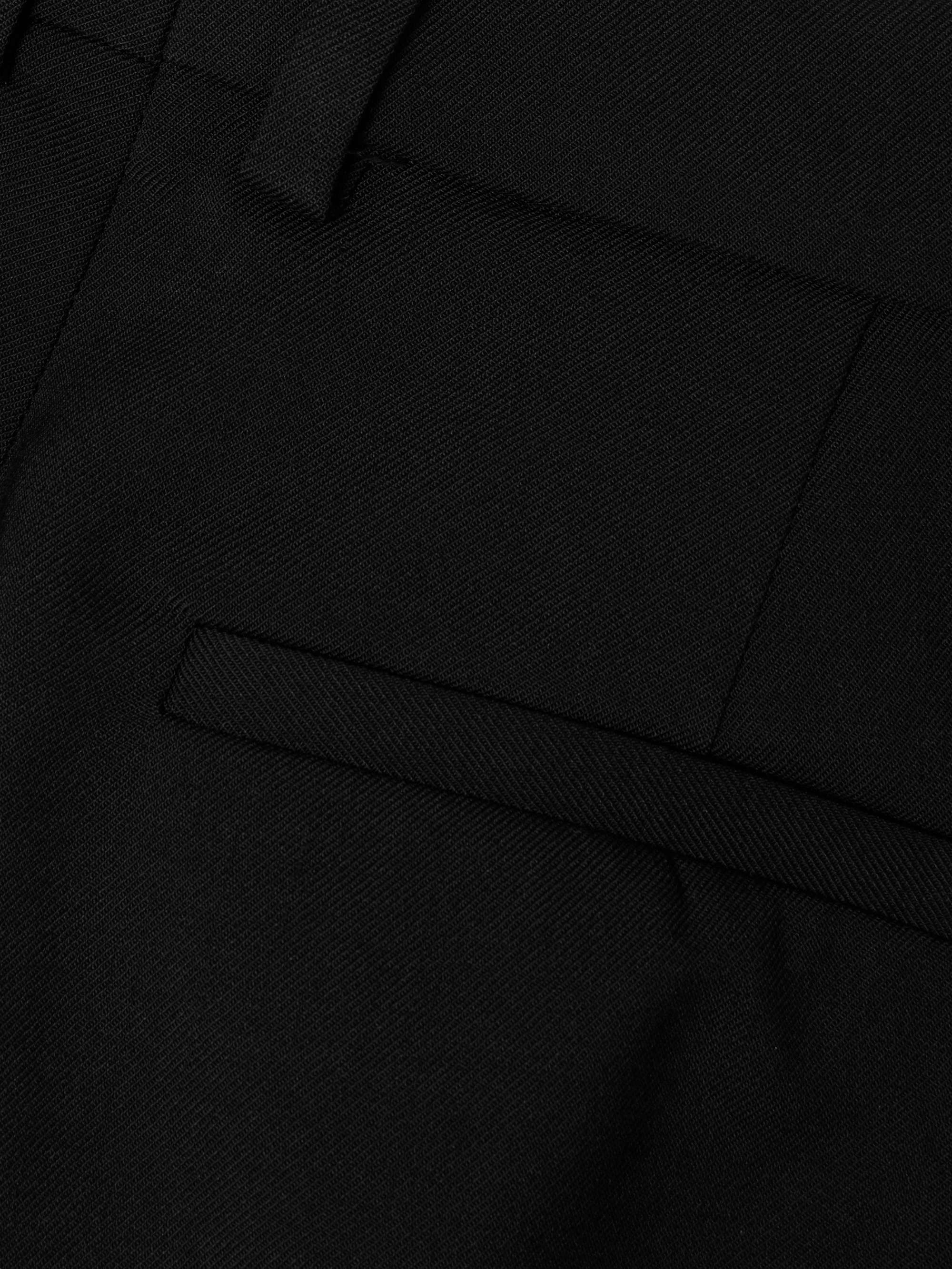 Morissey pleated stretch-wool twill straight-leg pants view