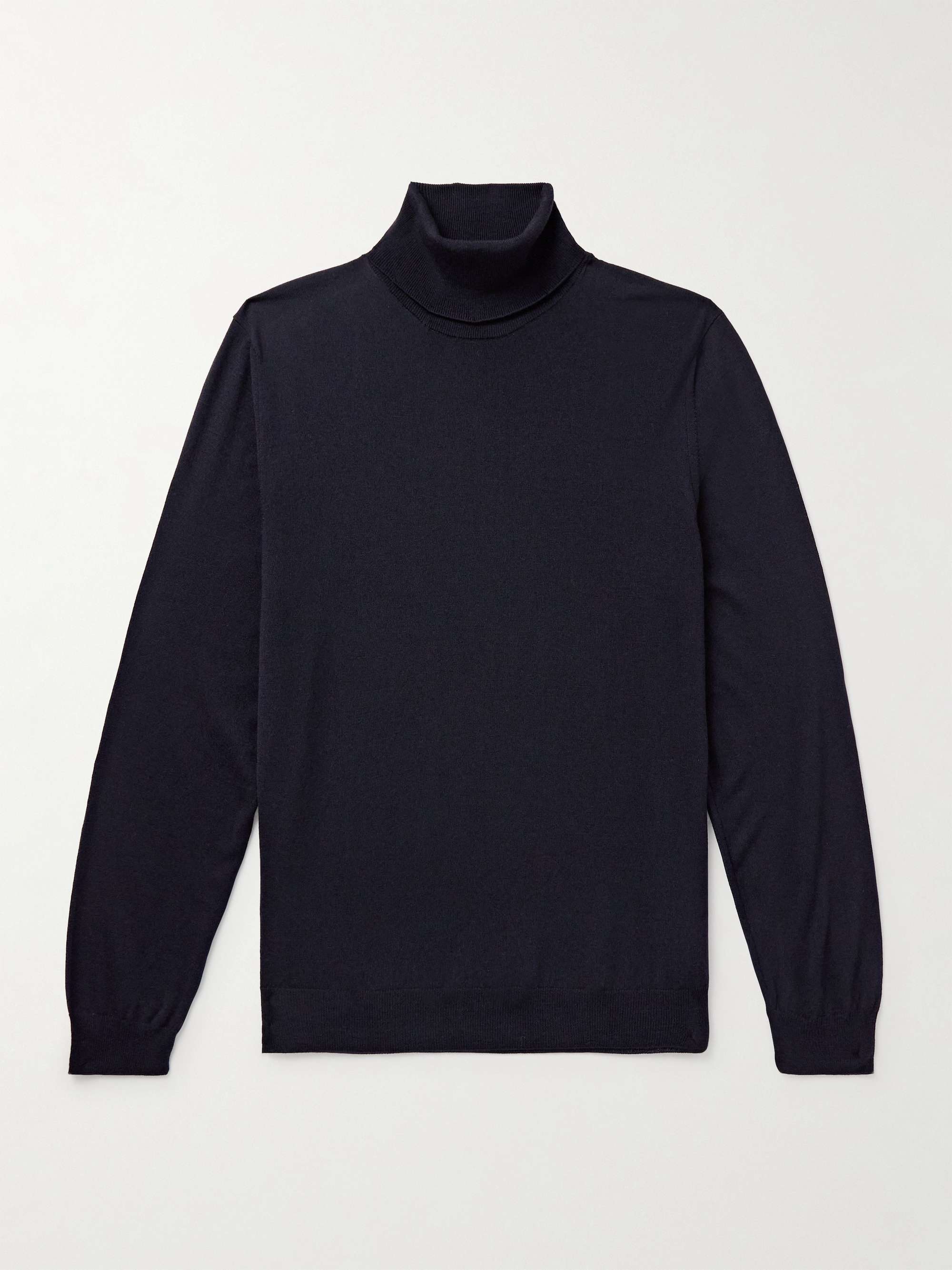 Zanone Slim-Fit Flexwool Rollneck Sweater view