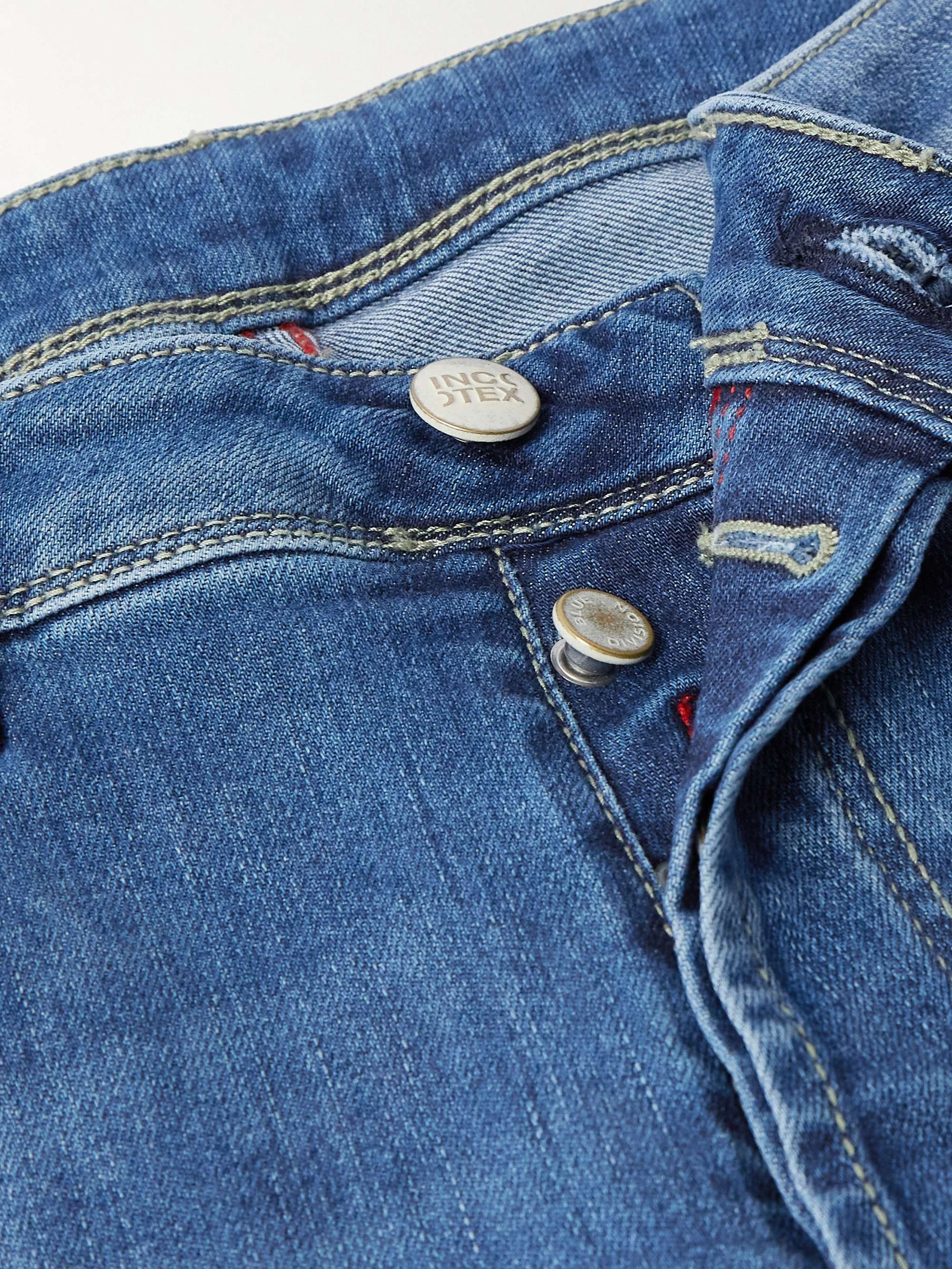 Blue Division Slim-Fit Straight-Leg Jeans view
