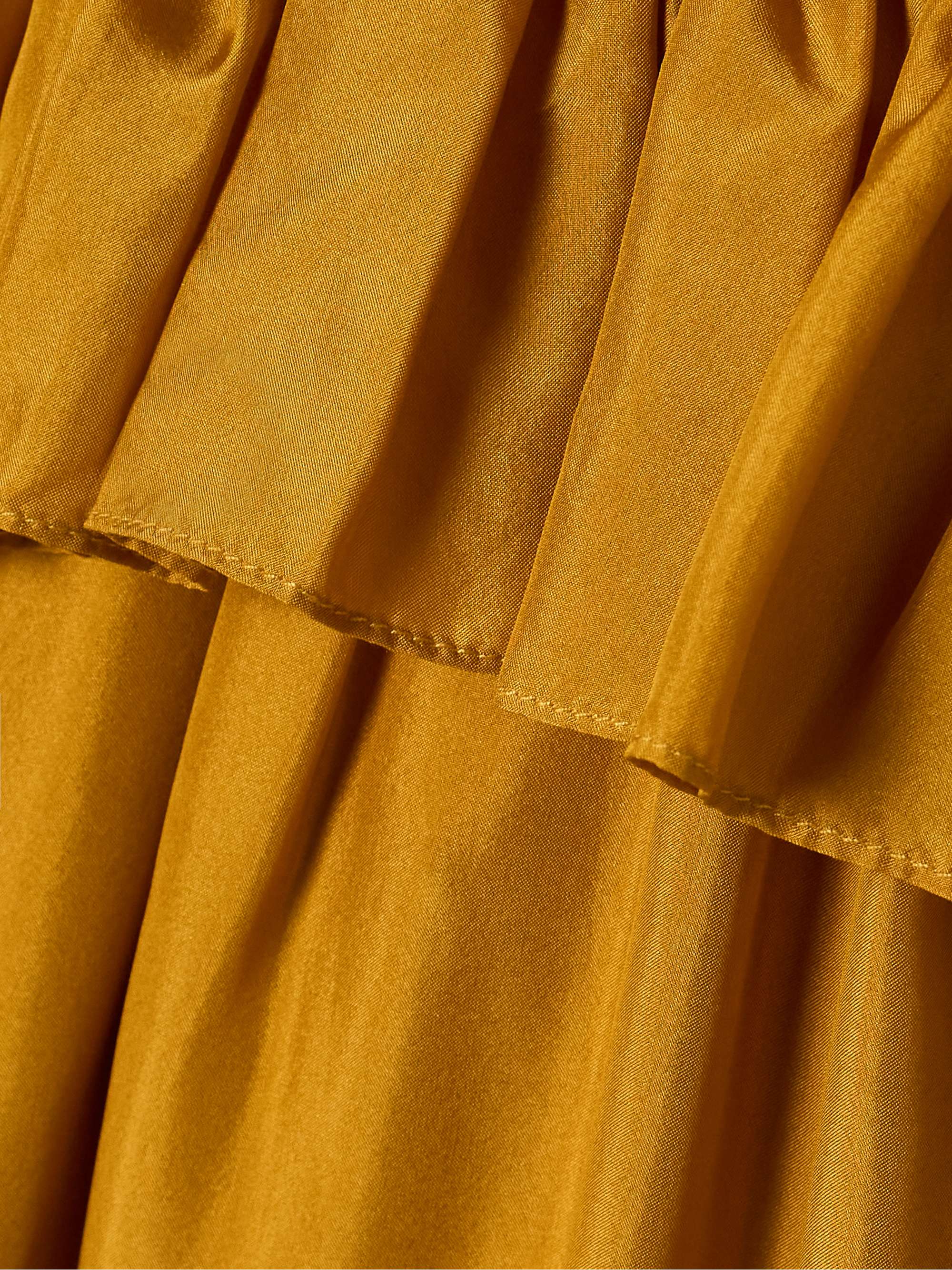 Rhiannon ruffled silk maxi dress view