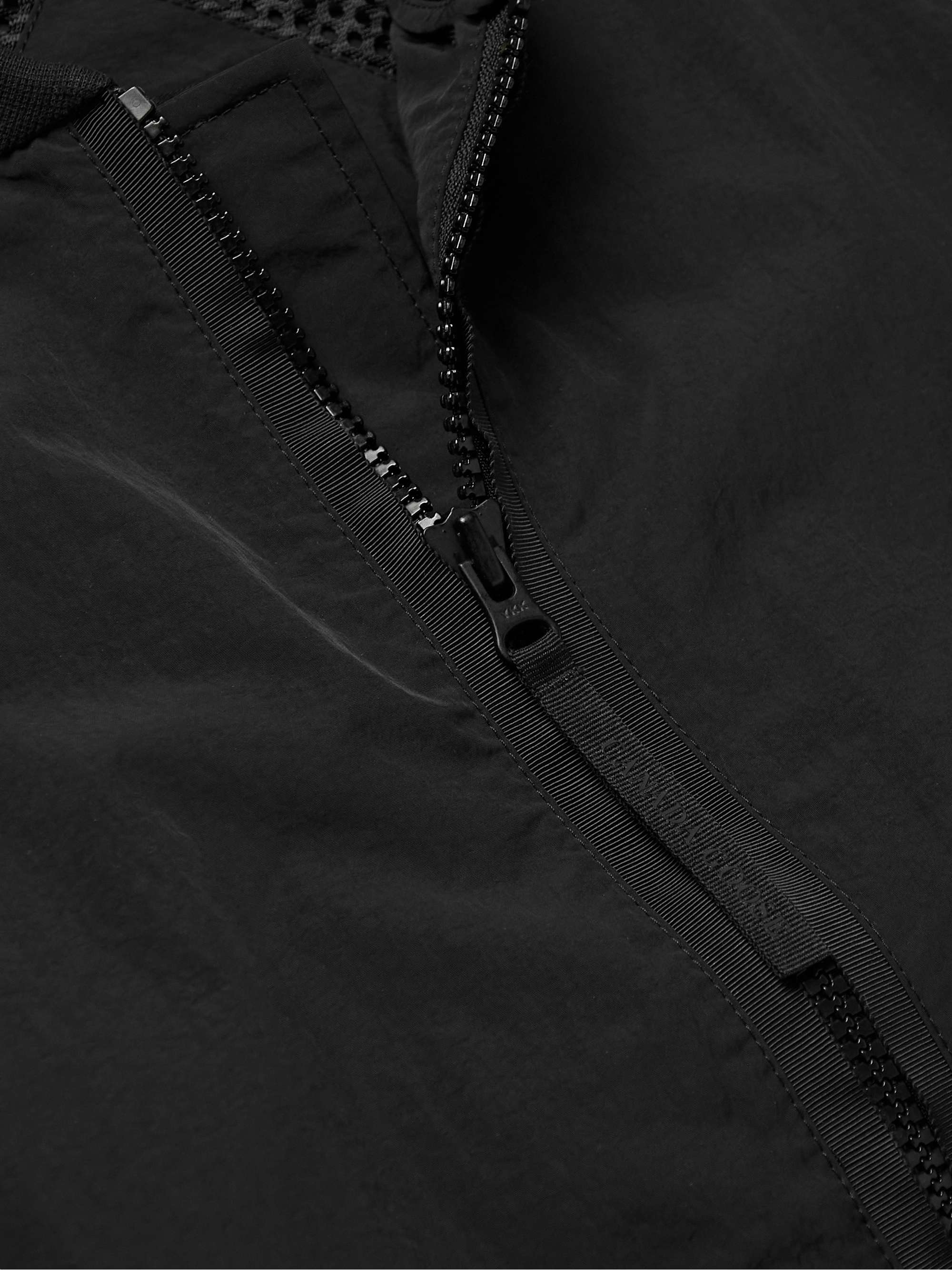 Faber Grosgrain-Trimmed AcclimaLuxe Shell Bomber Jacket view