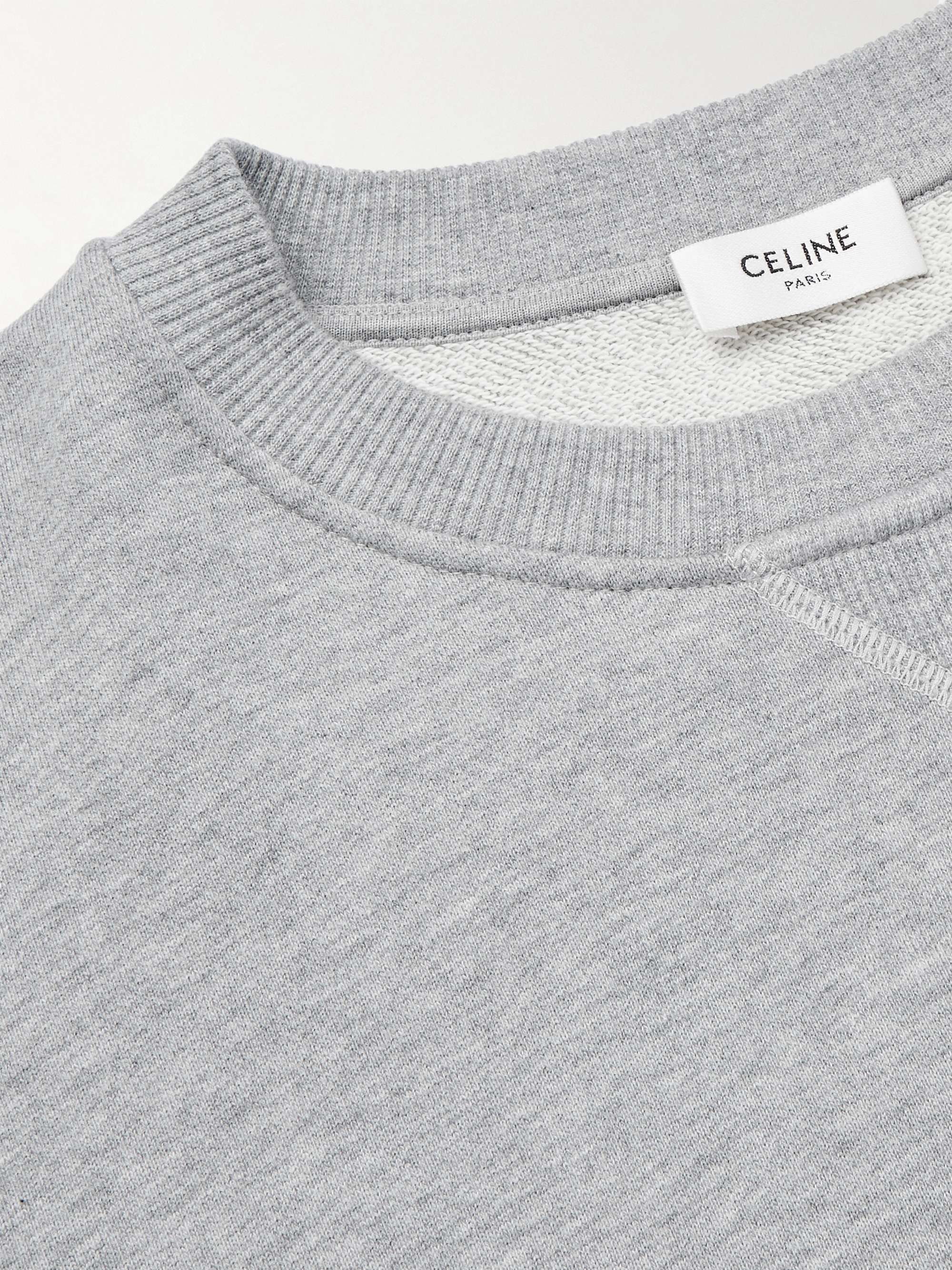 Logo-Print Stretch-Cotton Jersey Sweatshirt view