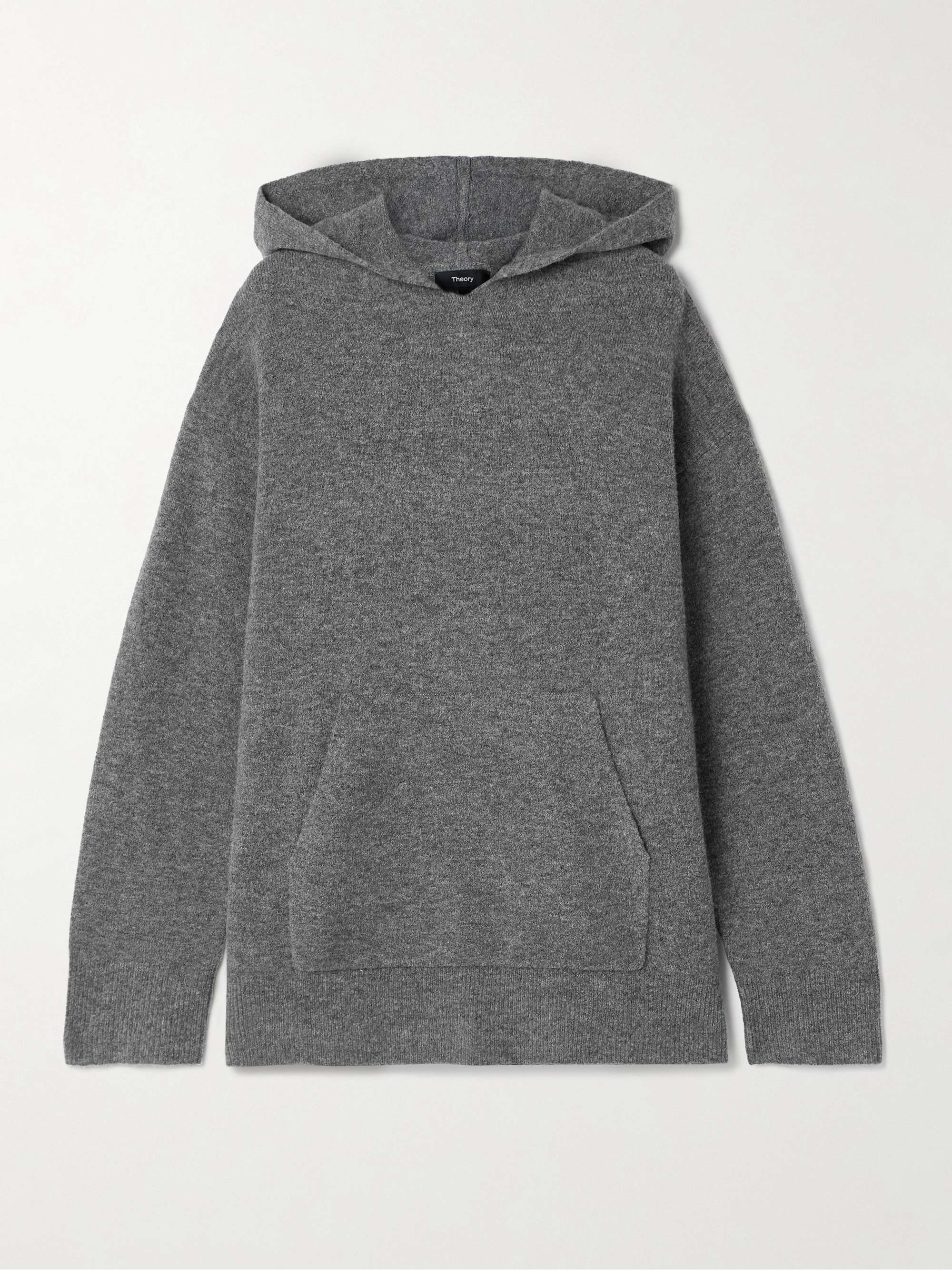 Merino wool-blend hoodie view
