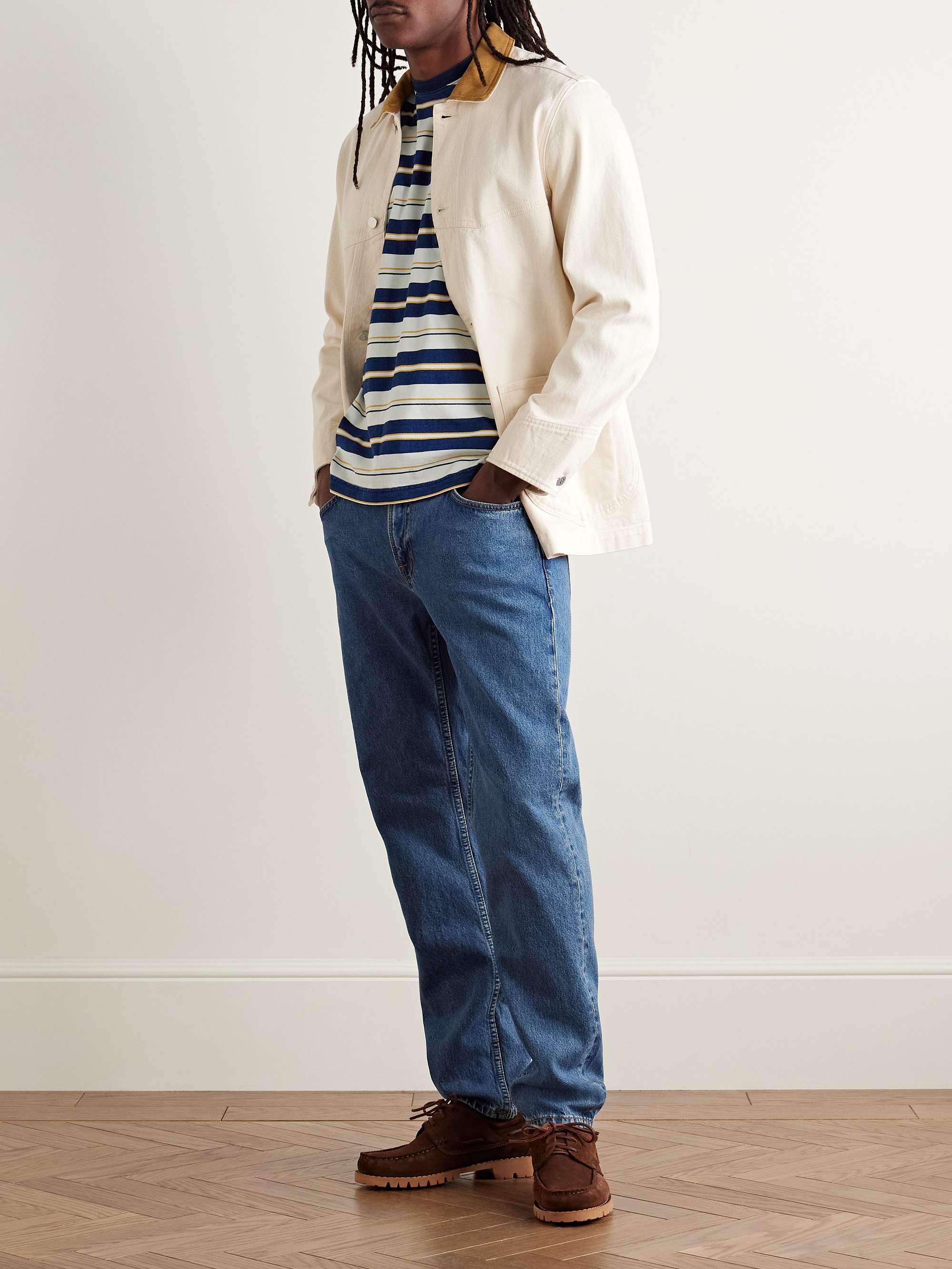 Gritty Jackson Slim-Fit Straight-Leg Organic Jeans view