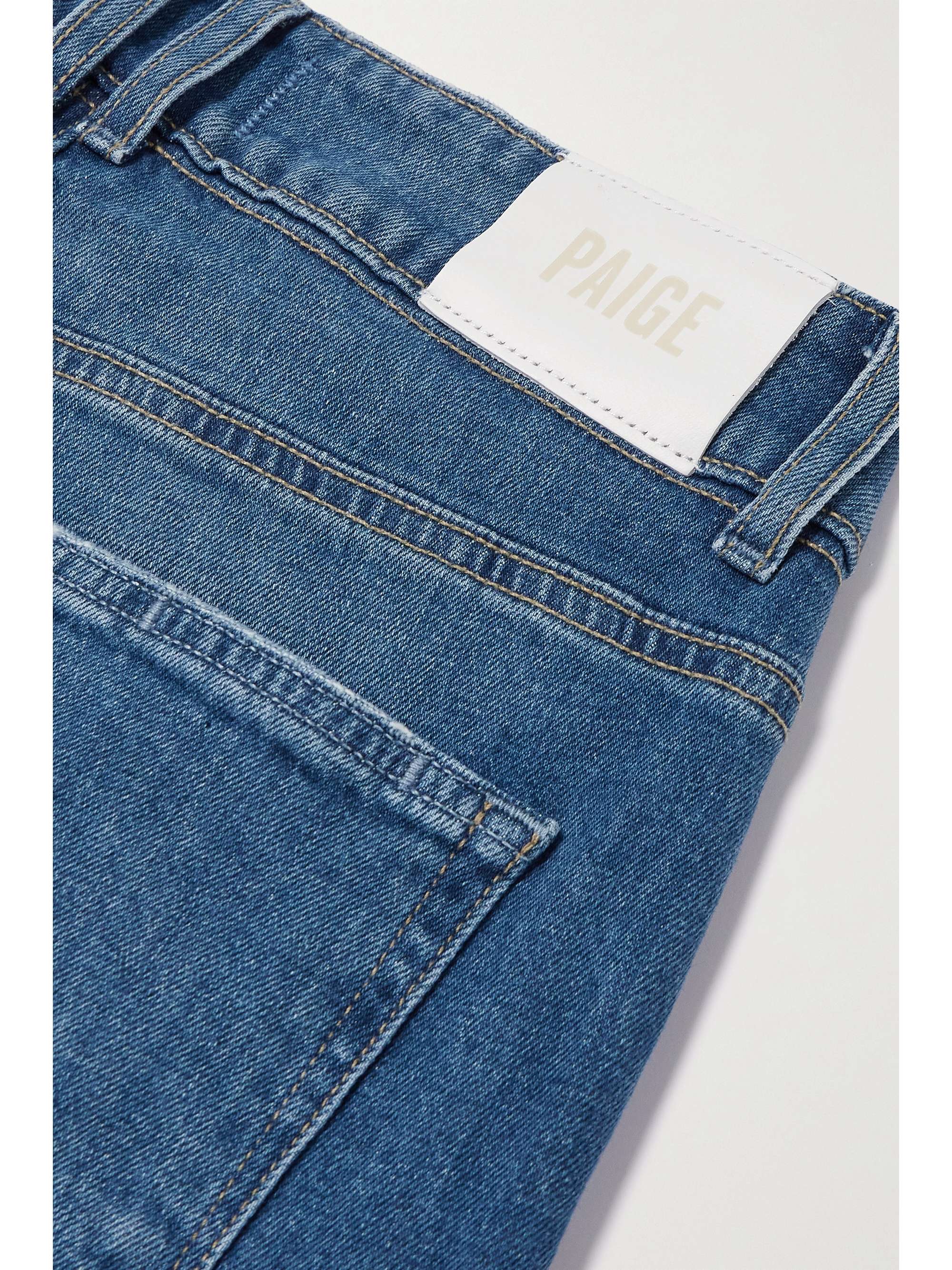 Sasha high-rise straight-leg jeans view
