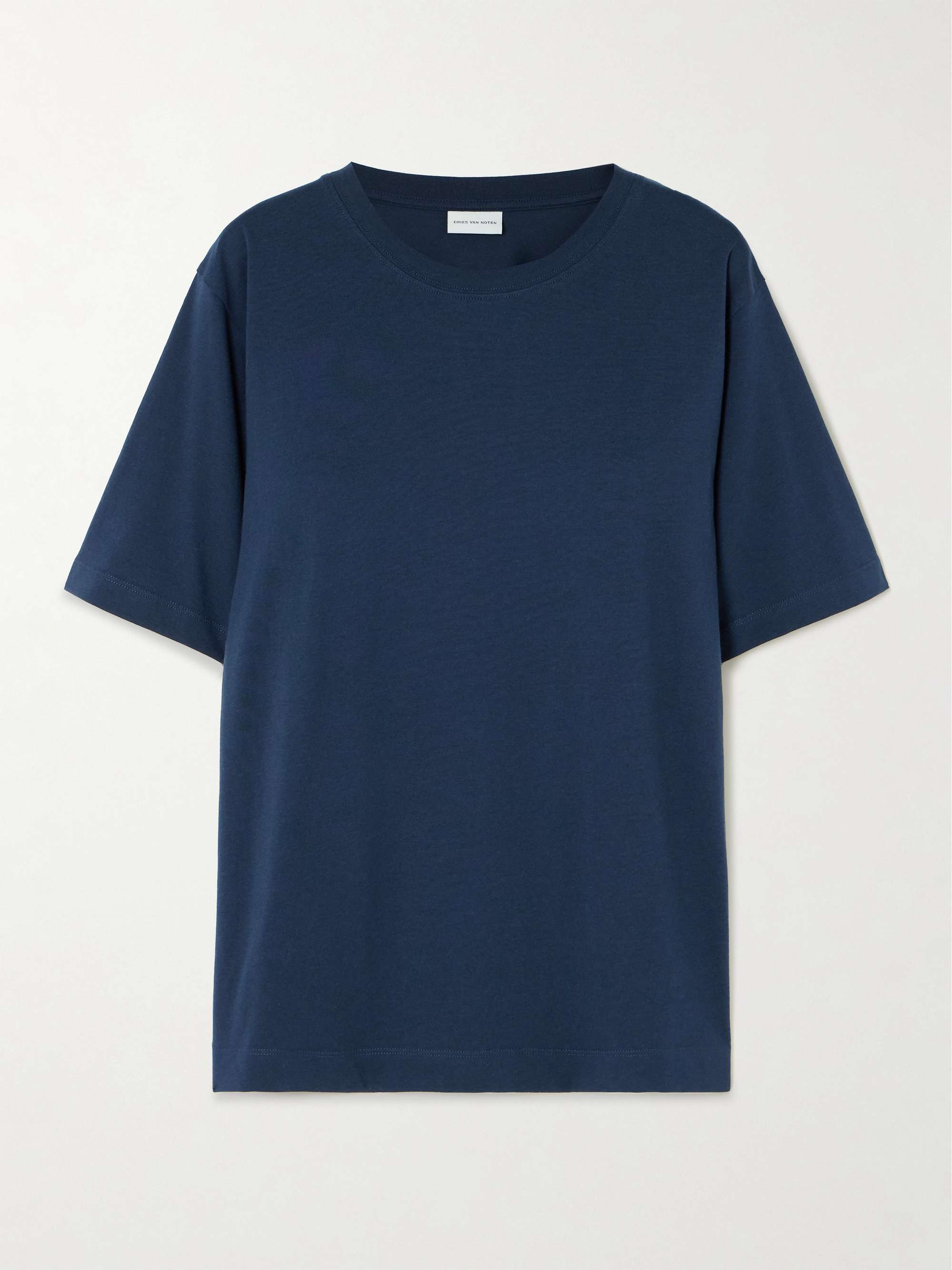 Oversized cotton-jersey T-shirt view
