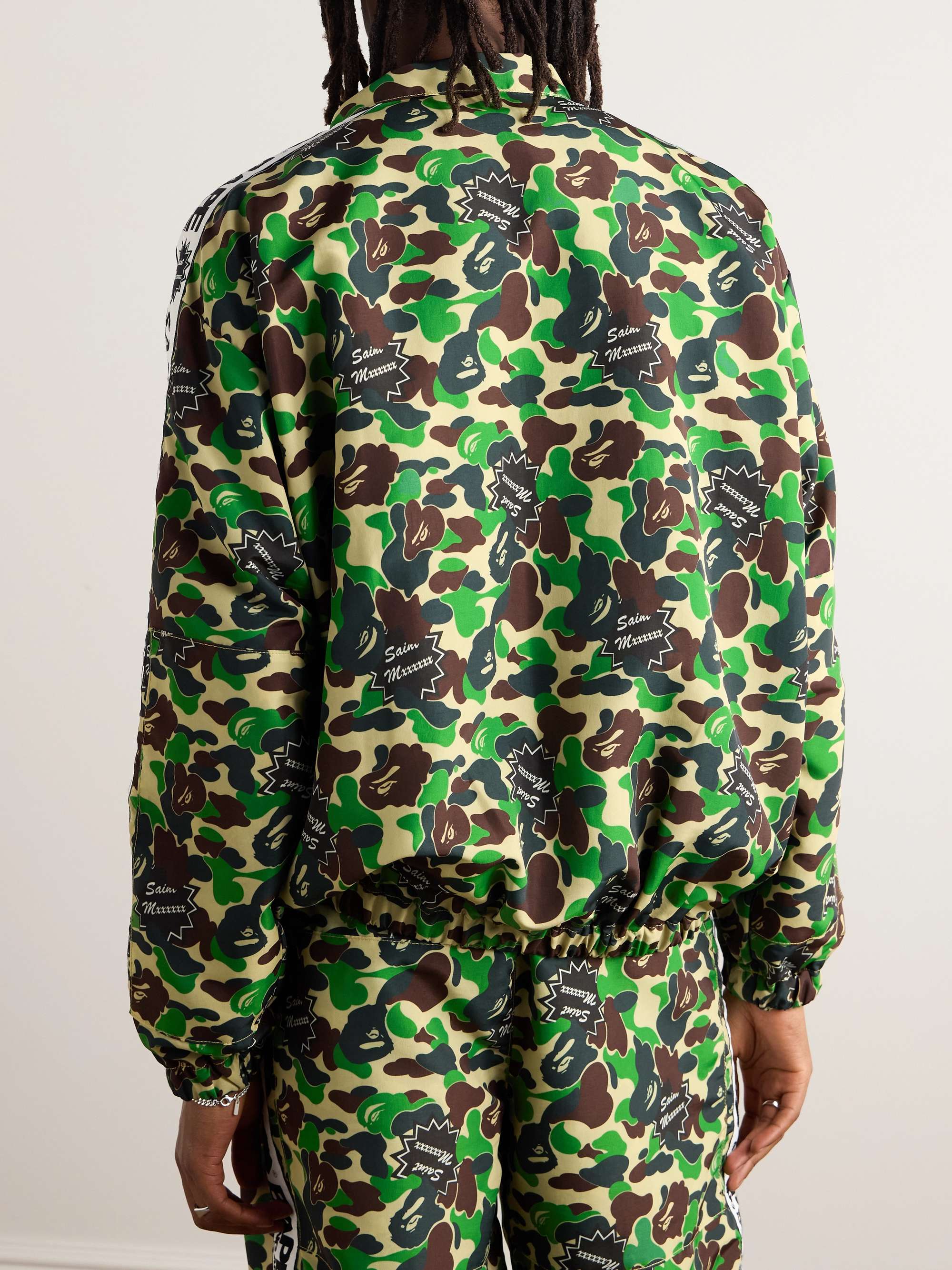 + BAPE® Camouflage-Print Twill Zip-Up Jacket view