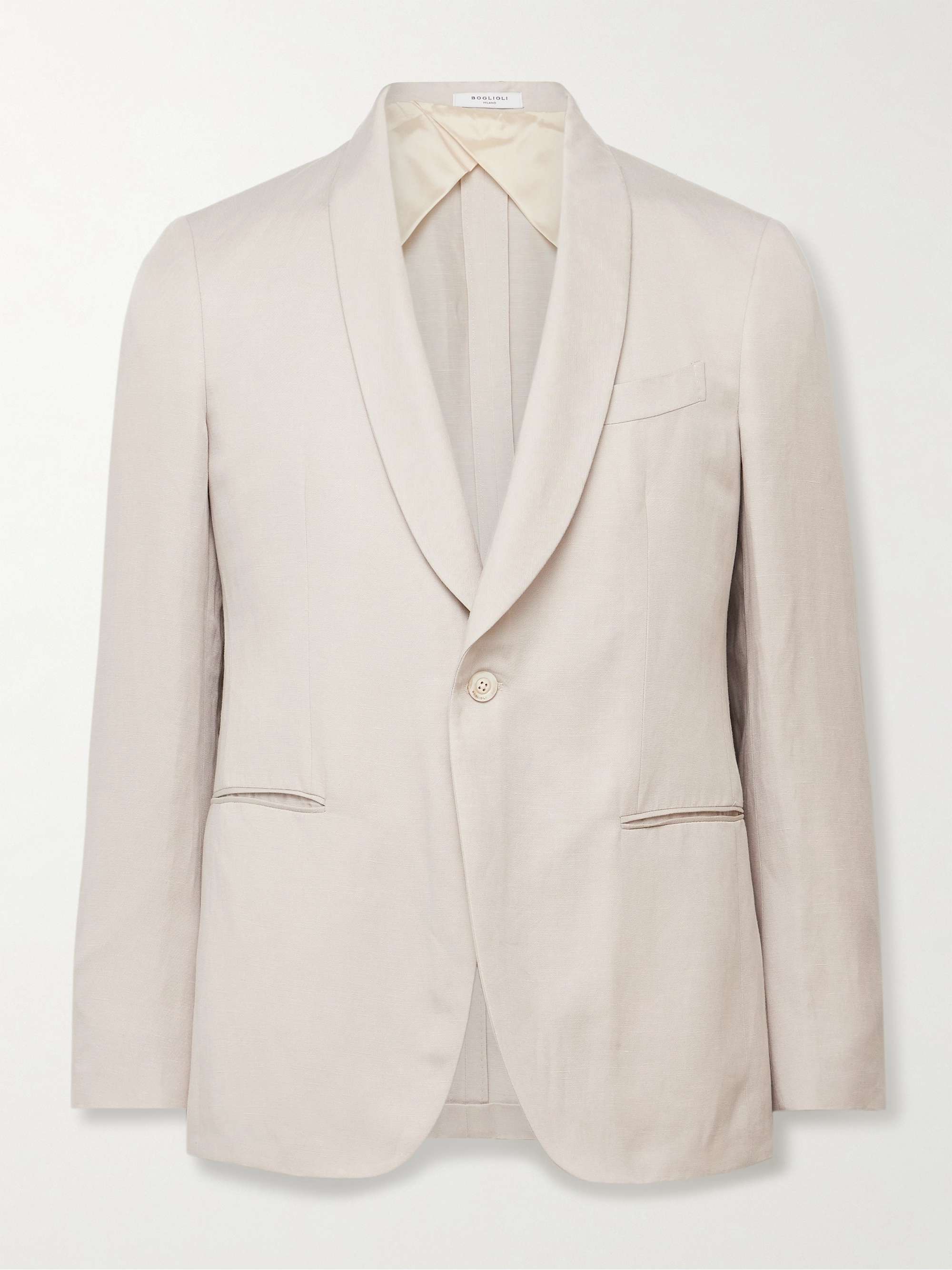 Lyocell and Linen-Blend Suit Jacket view