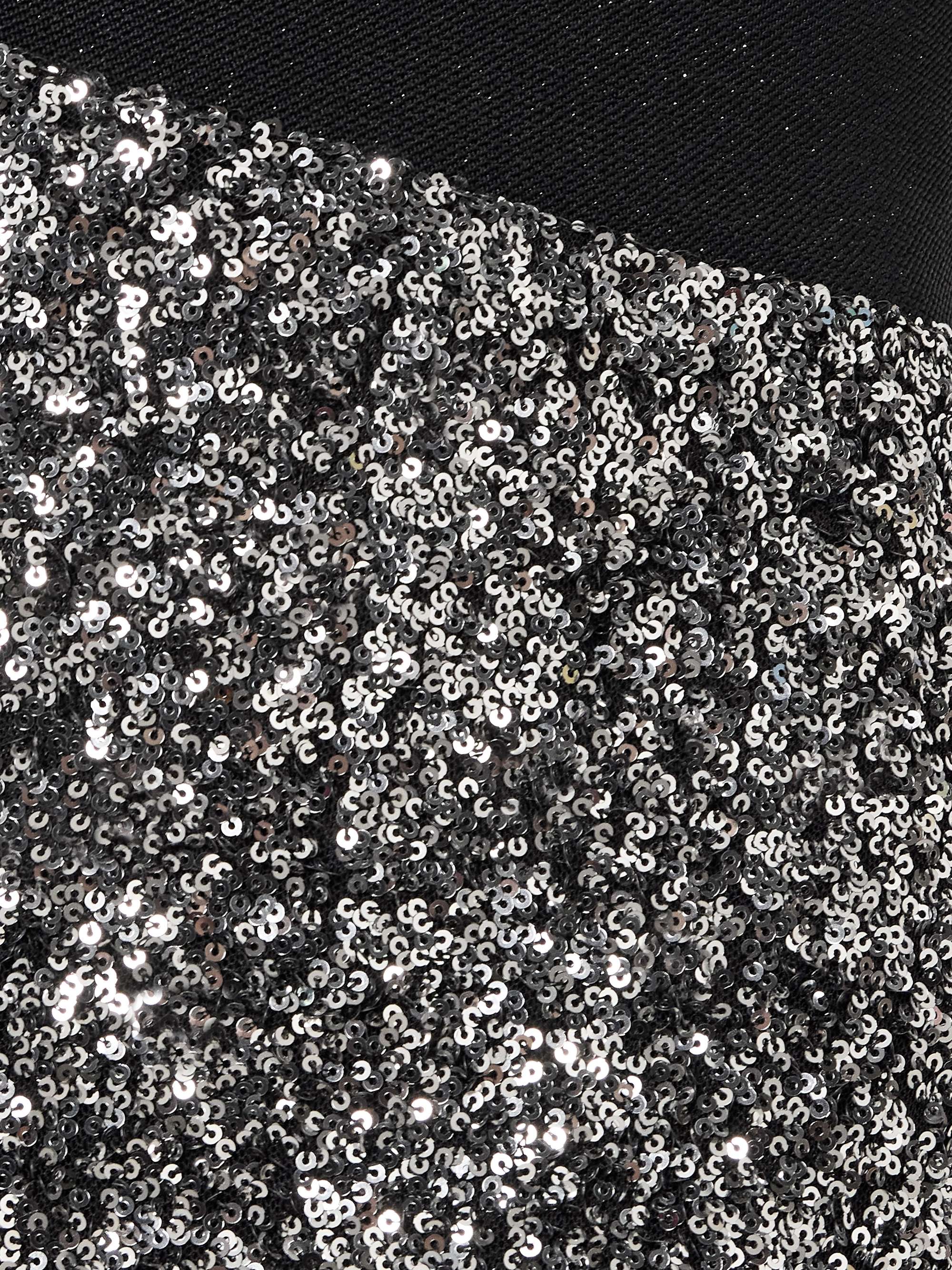 Rhyme sequined metallic tulle maxi skirt view
