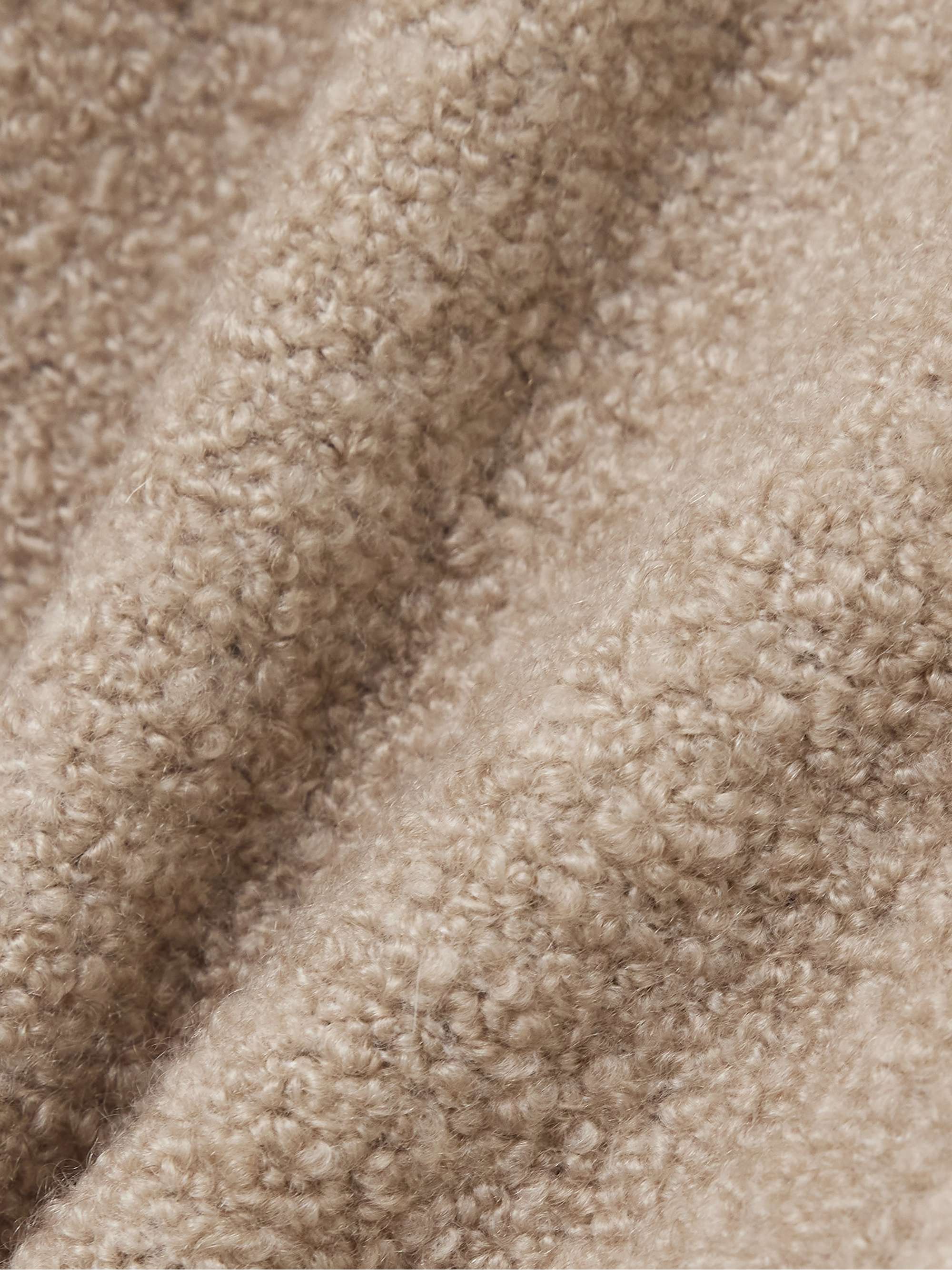 Antrim cashmere-blend bouclé cardigan view