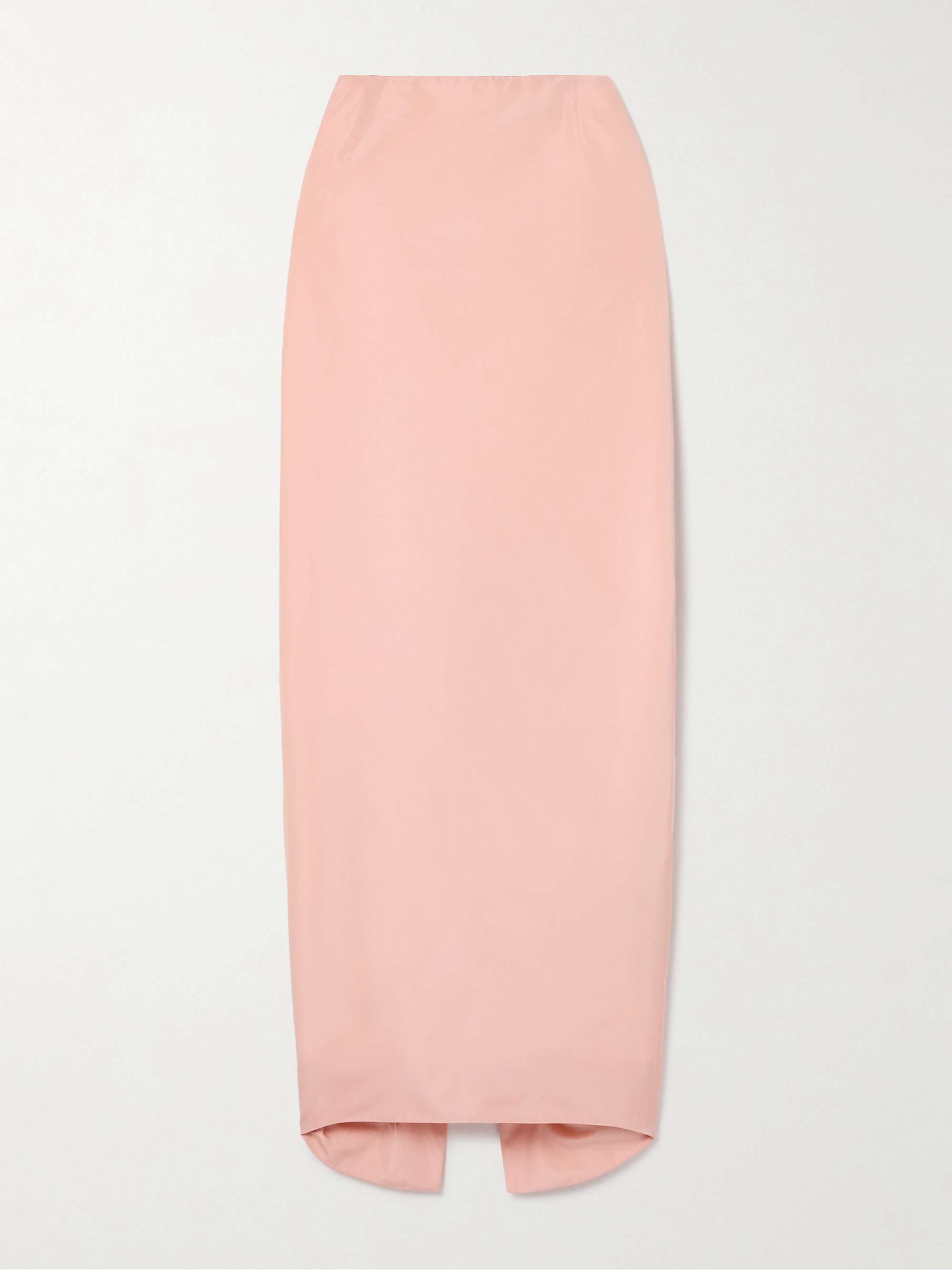 Ophelia taffeta maxi skirt view