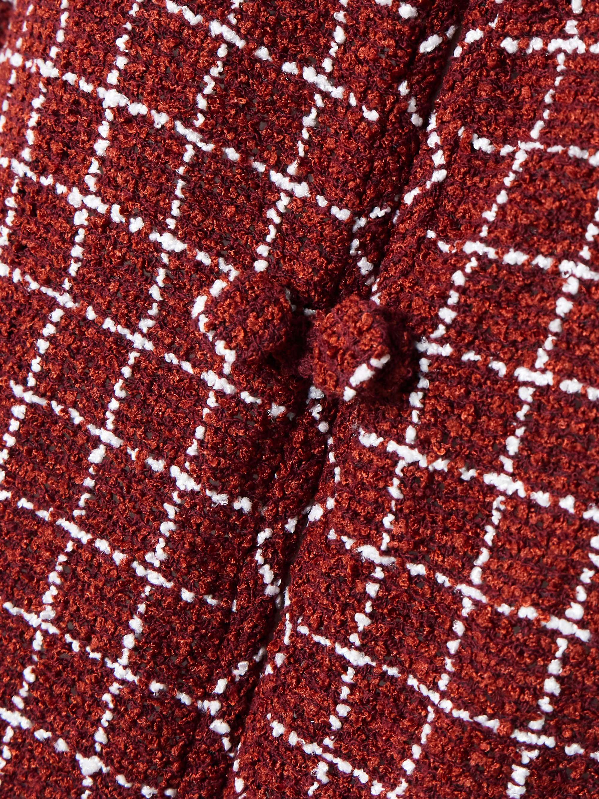 Agatha checked tweed coat view