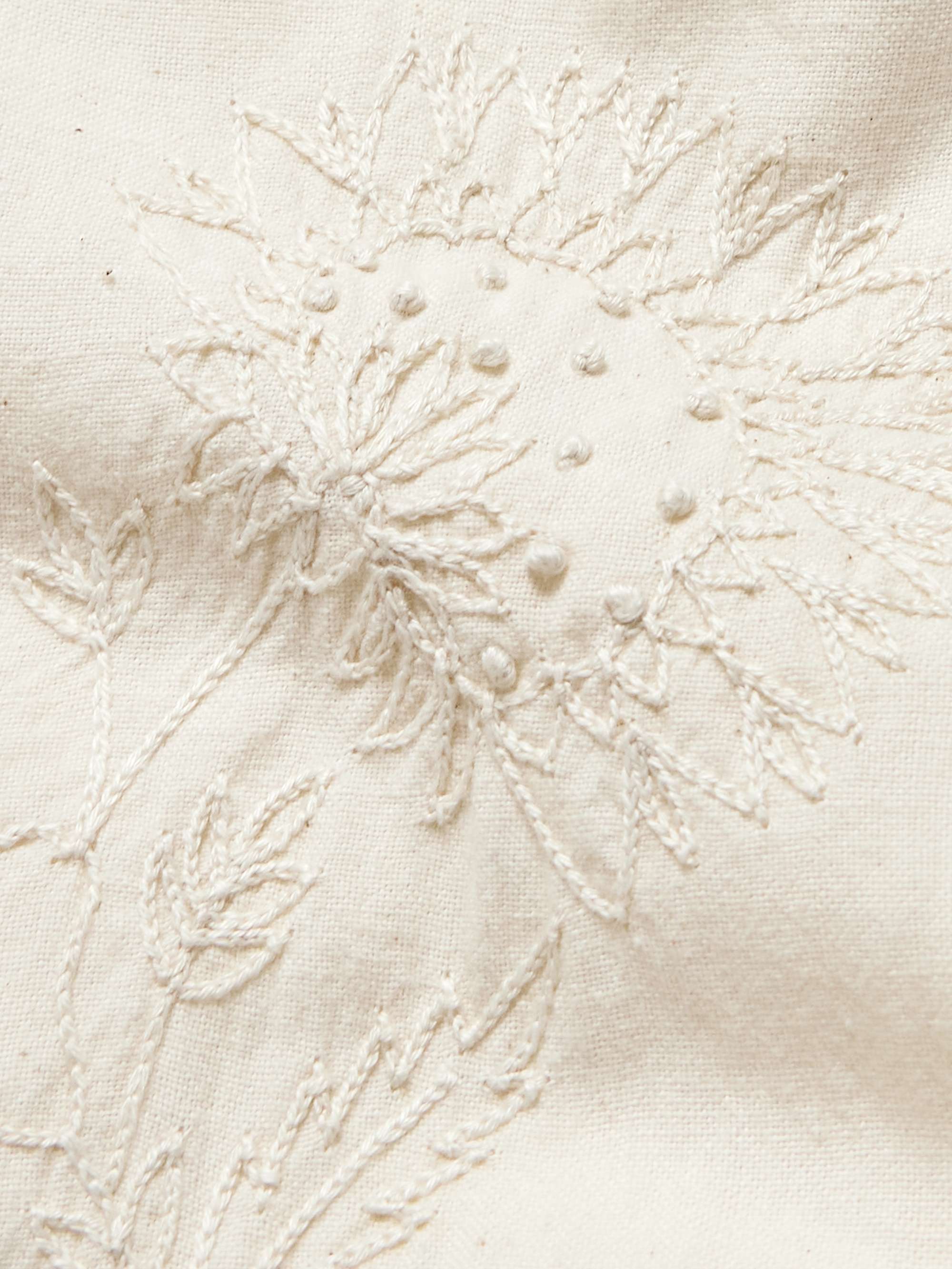 Chintan Embroidered Cotton Shirt view