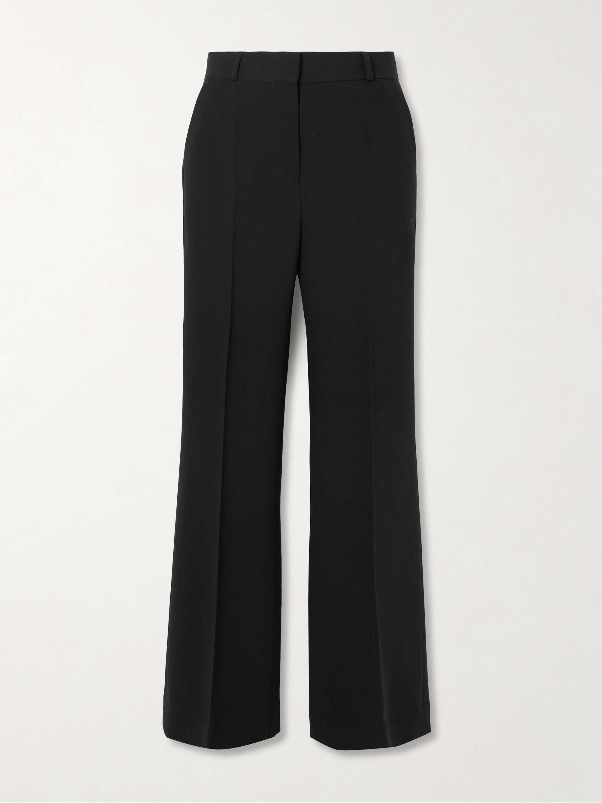 Crepe wide-leg pants view