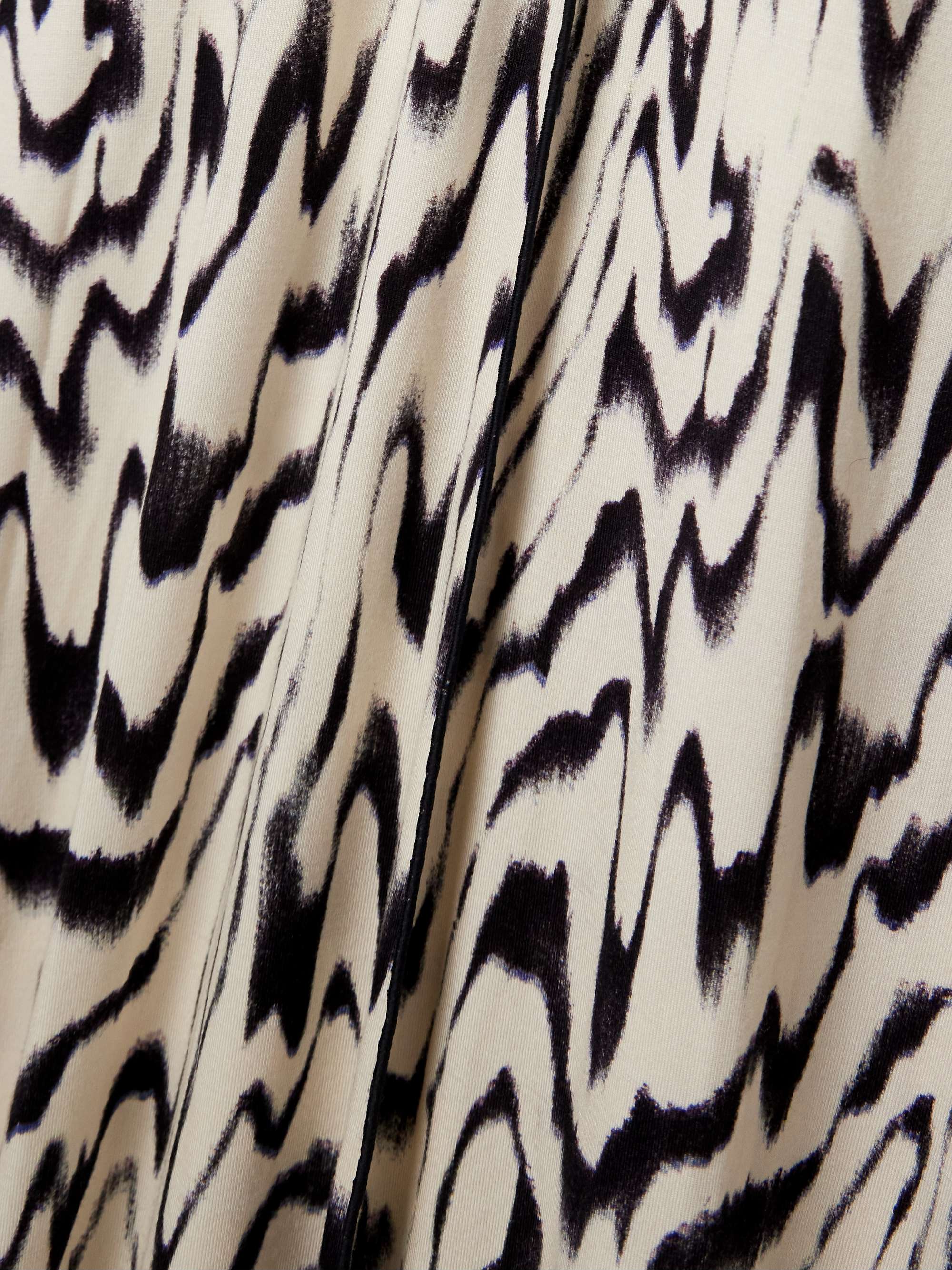 Marion printed jersey turtleneck midi dress view