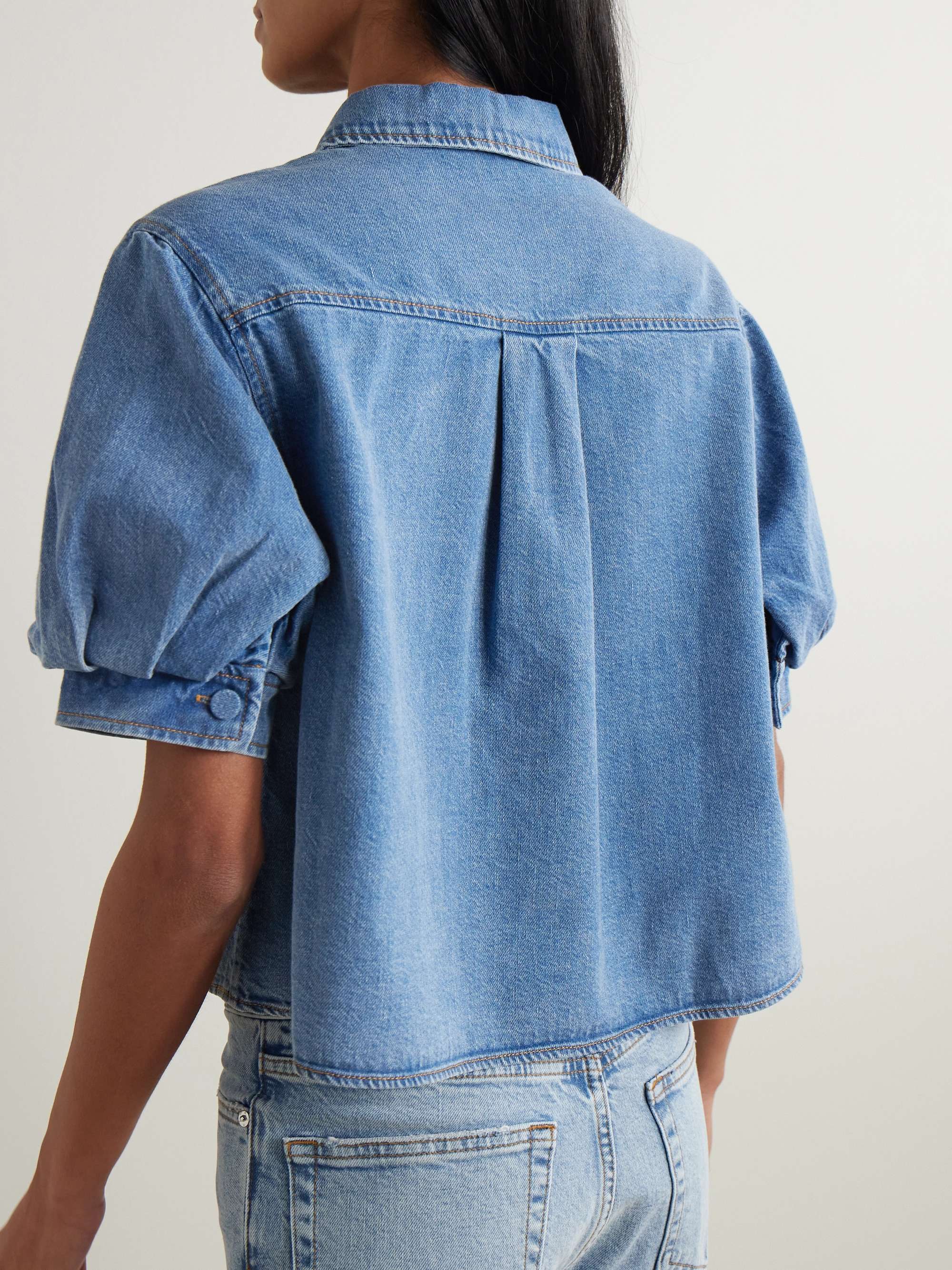The Billow denim shirt view