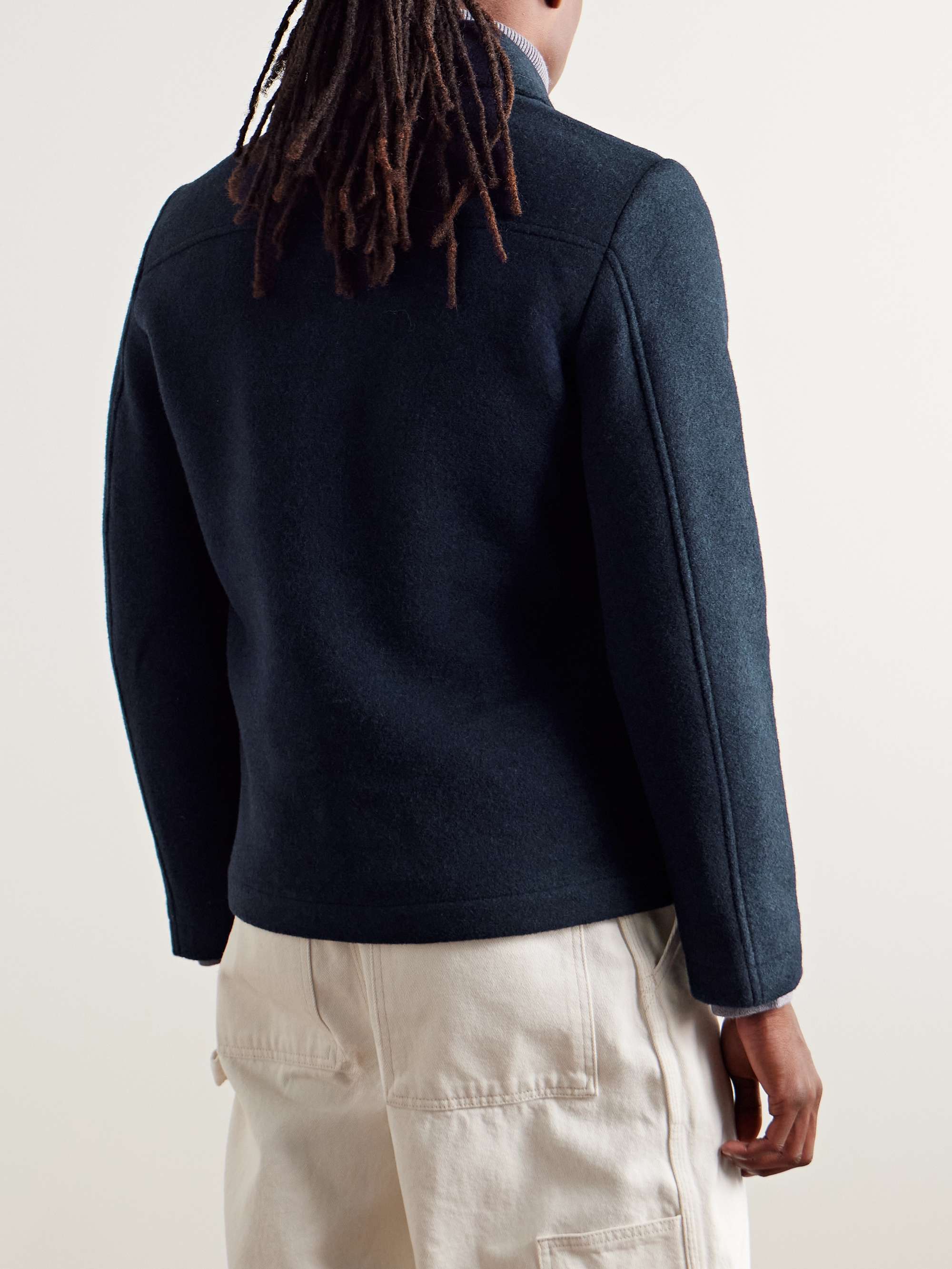 Gael 8267 Brushed Wool-Blend Jacket view