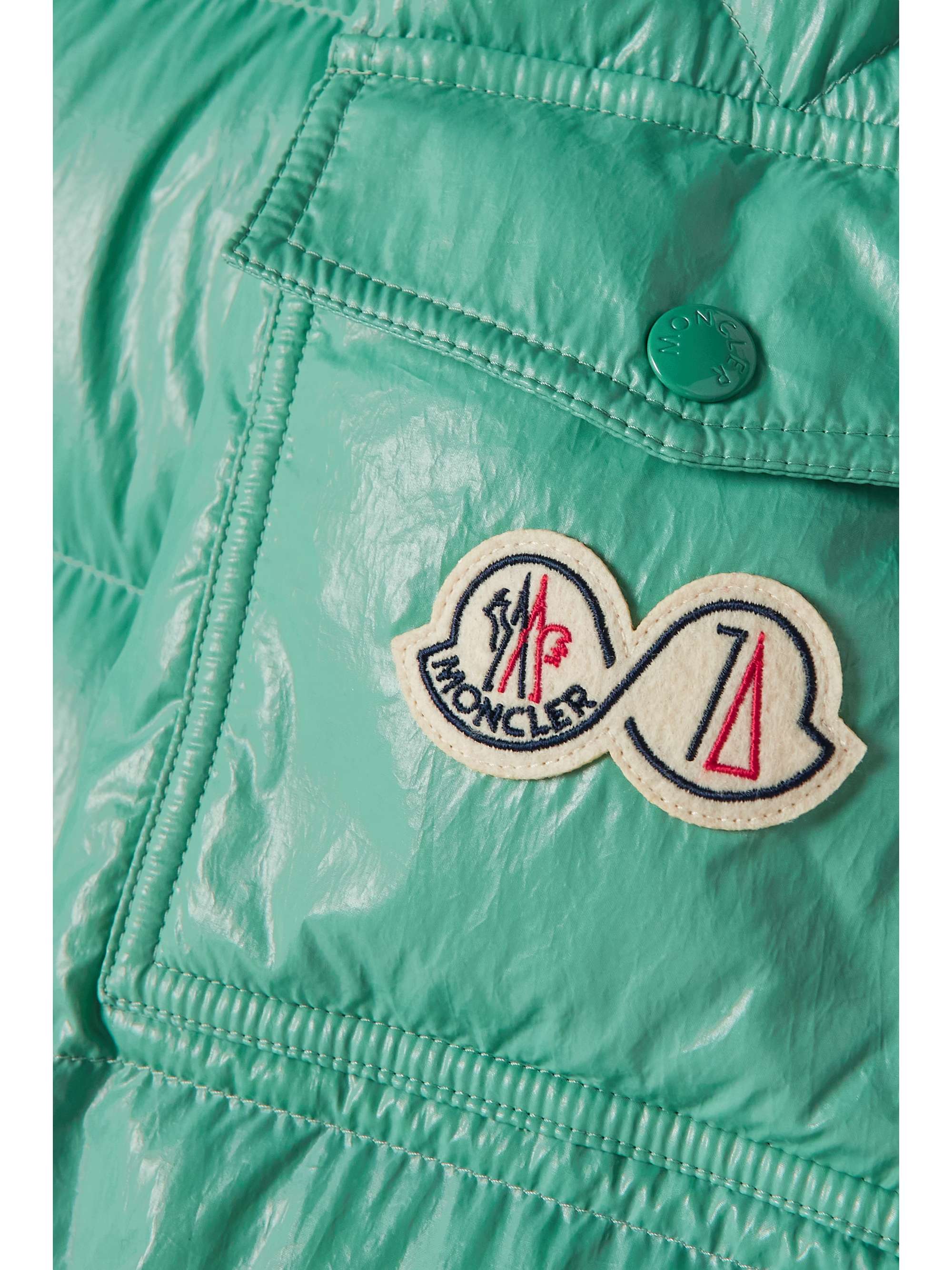 Moncler Maya quilted shell down jacket view