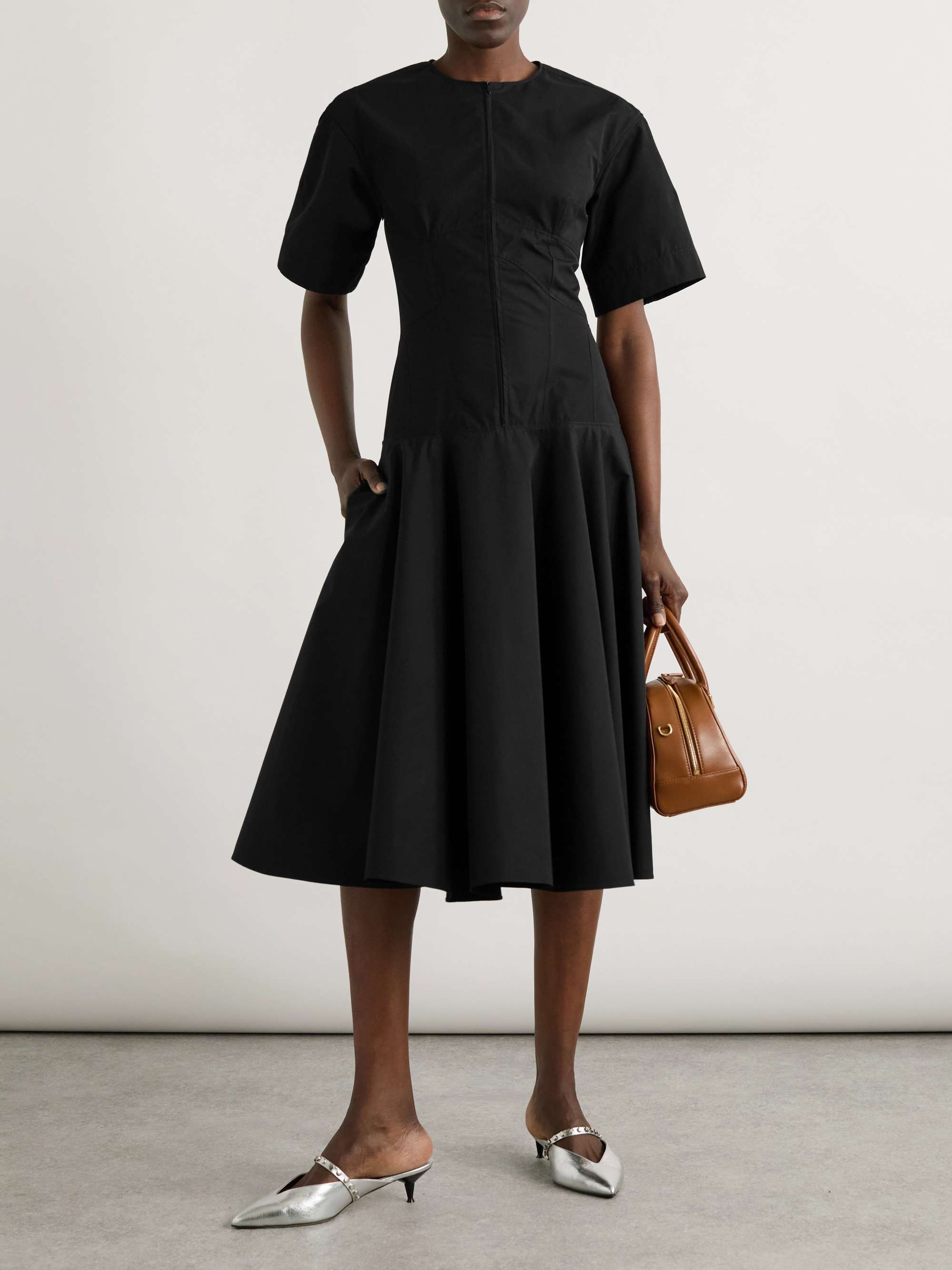 Day organic cotton-poplin midi dress view