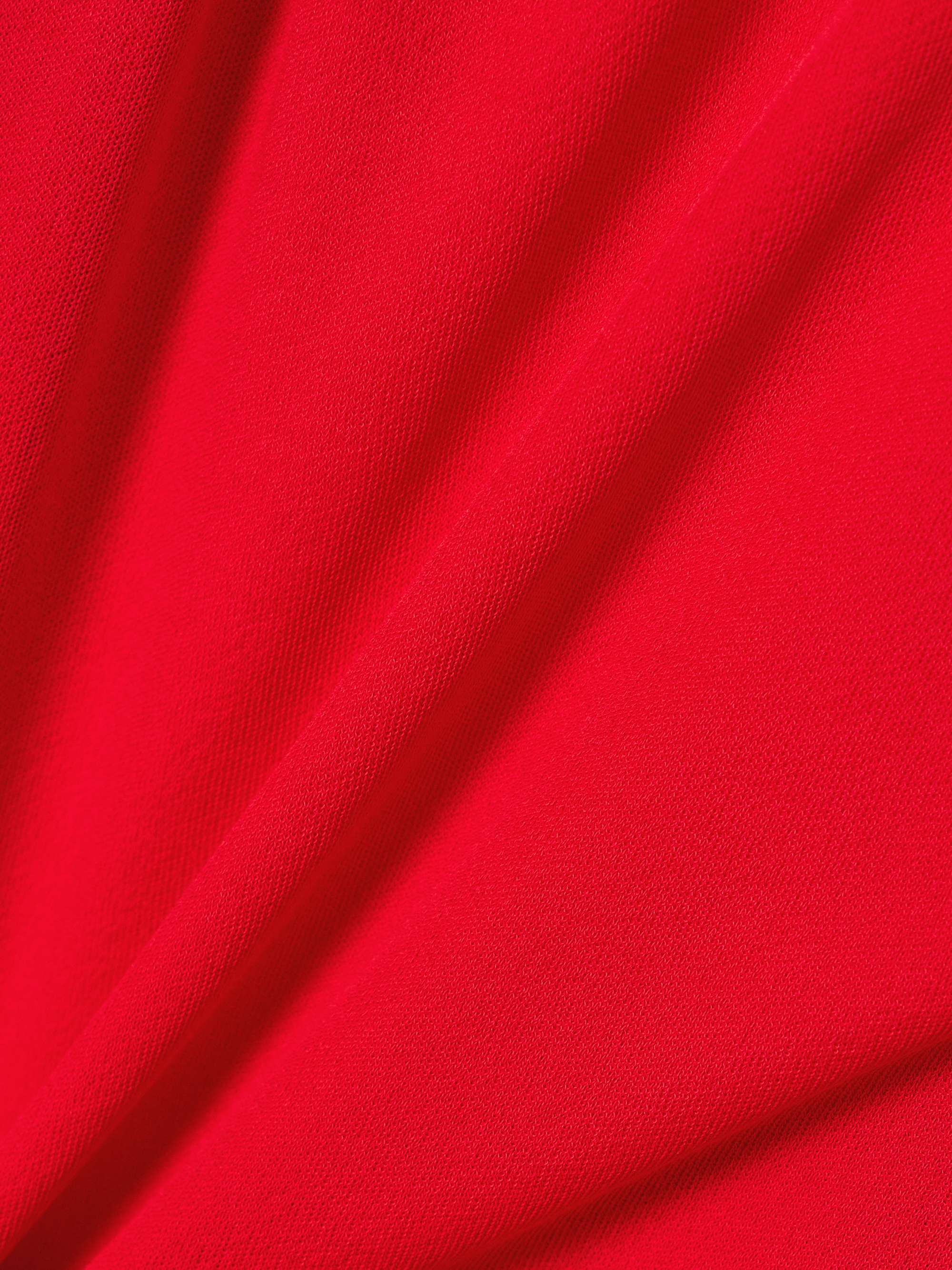 Pasadena gathered crepe halterneck midi dress view
