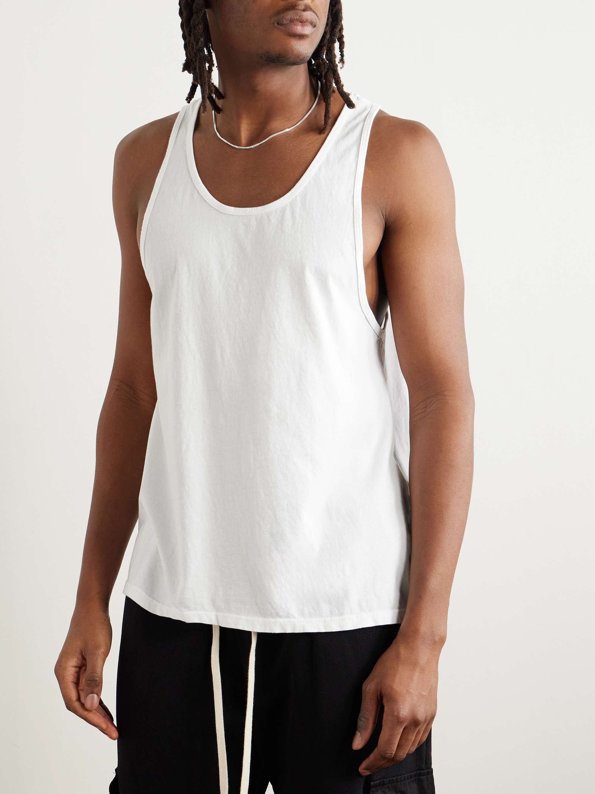 Garment-Dyed Cotton-Jersey Tank Top view