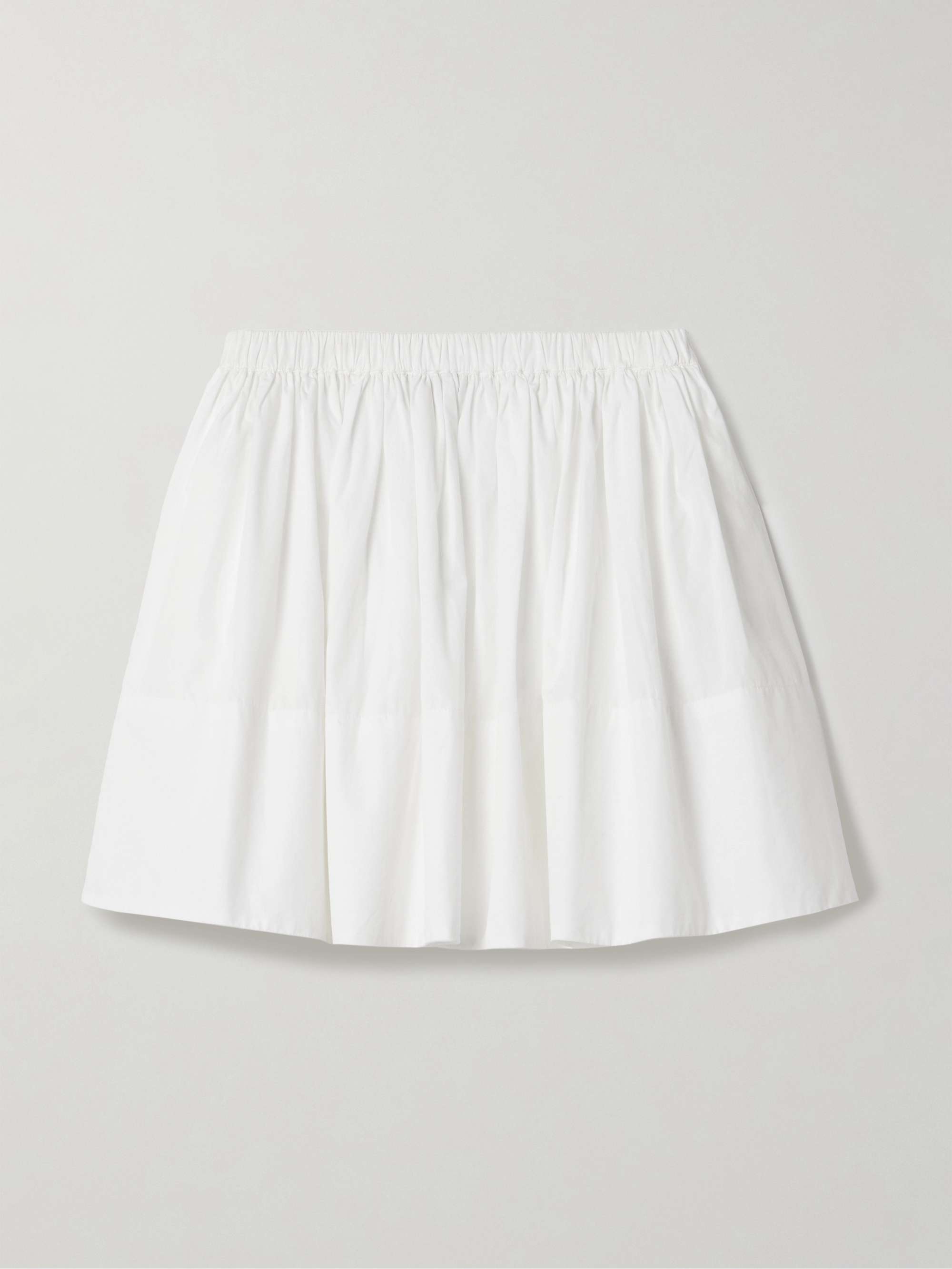 Foosta cotton-poplin mini skirt view