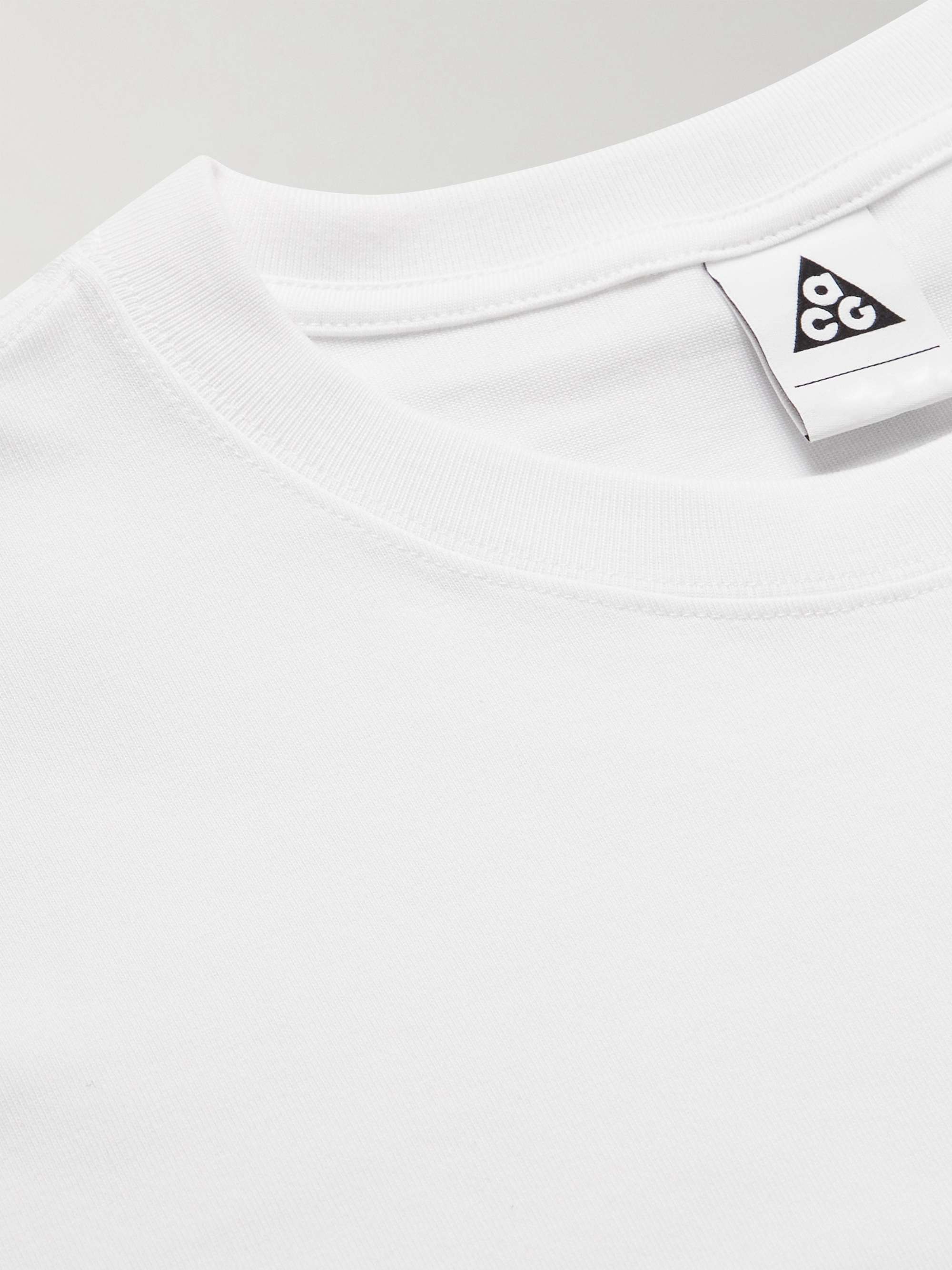 NRG ACG Logo-Embroidered Jersey T-Shirt view