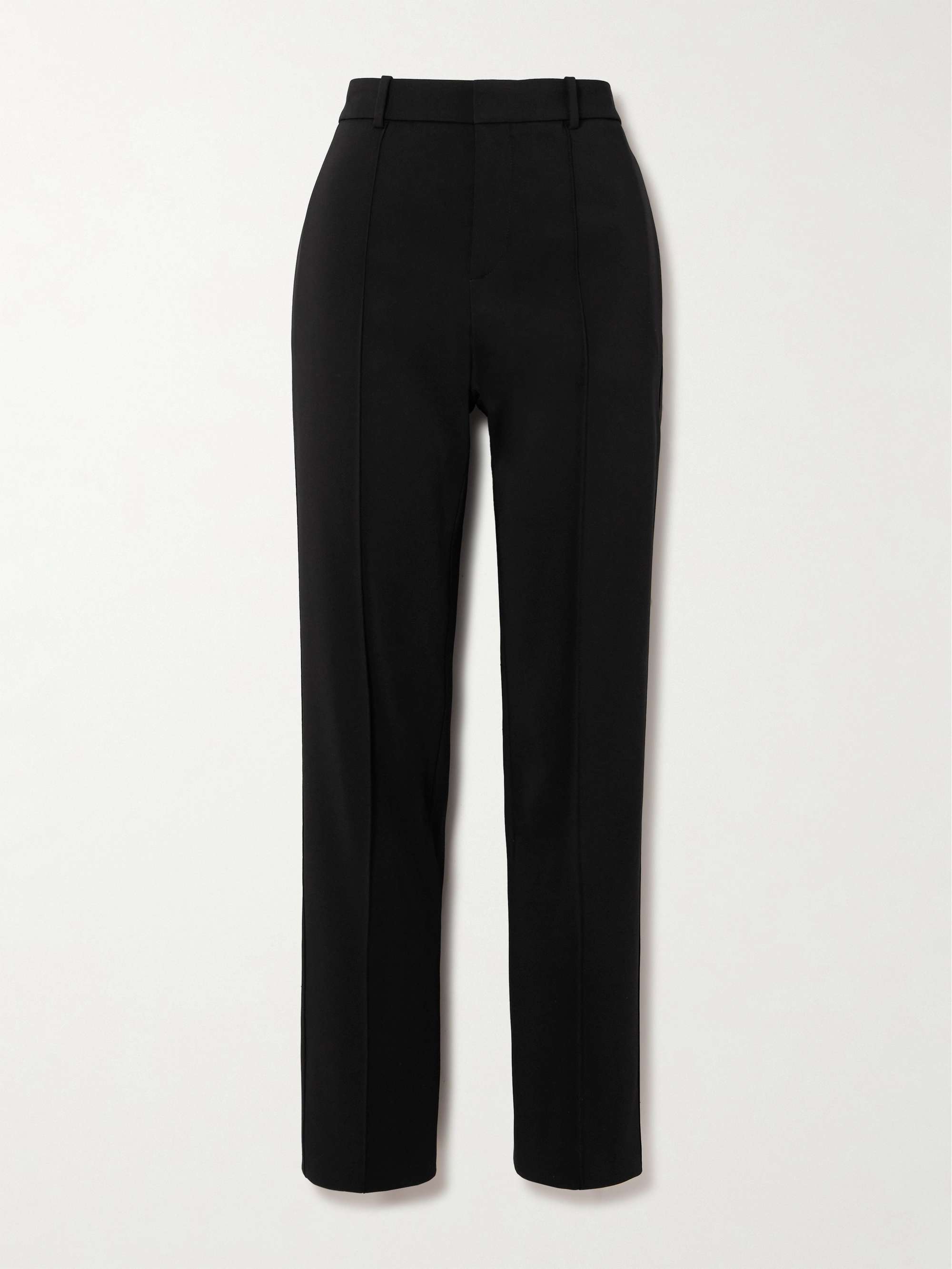 Twill straight-leg pants view