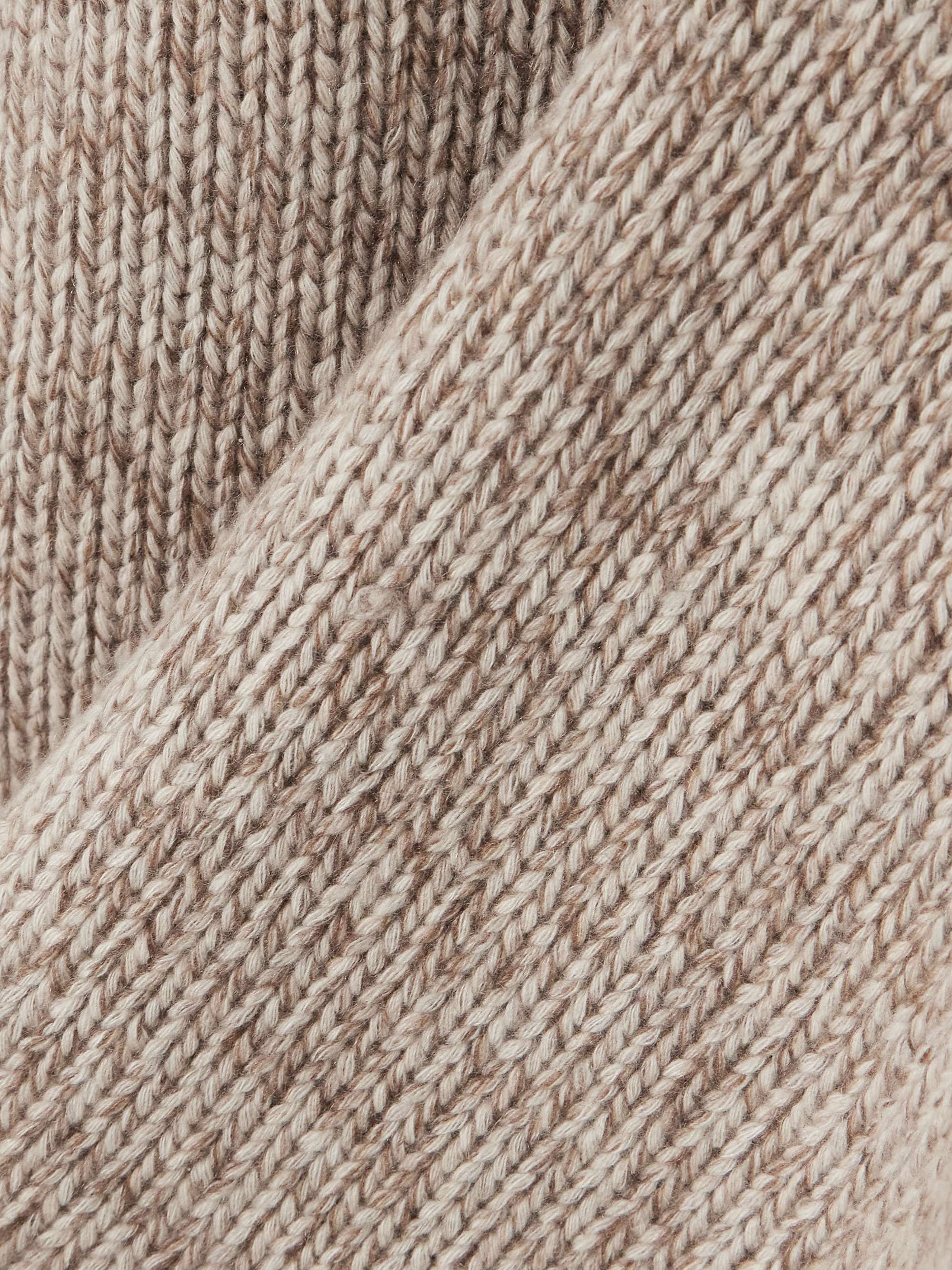 Recycled-cashmere turtleneck sweater view