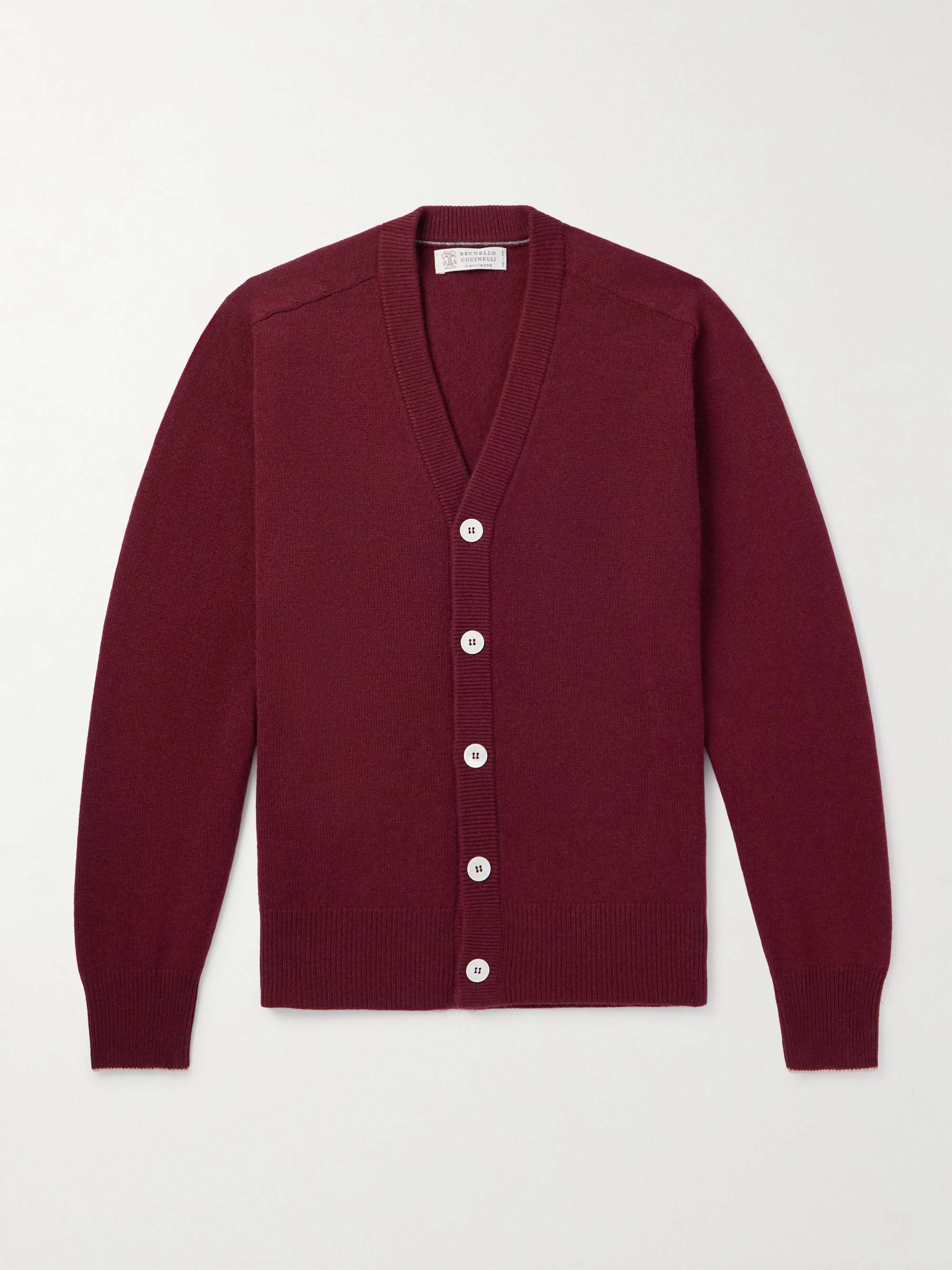 Slim-Fit Cashmere Cardigan view