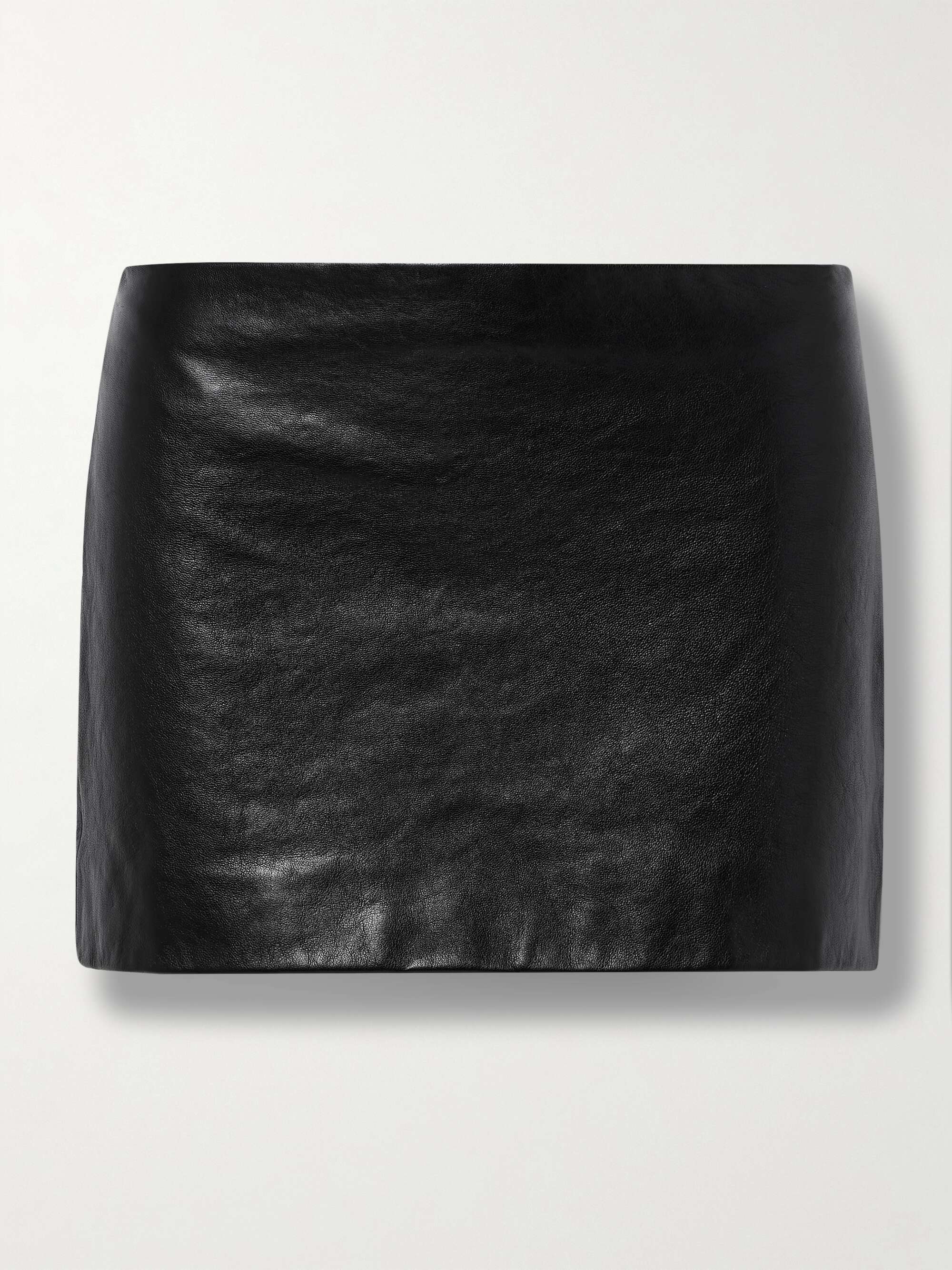 Jett leather mini skirt view