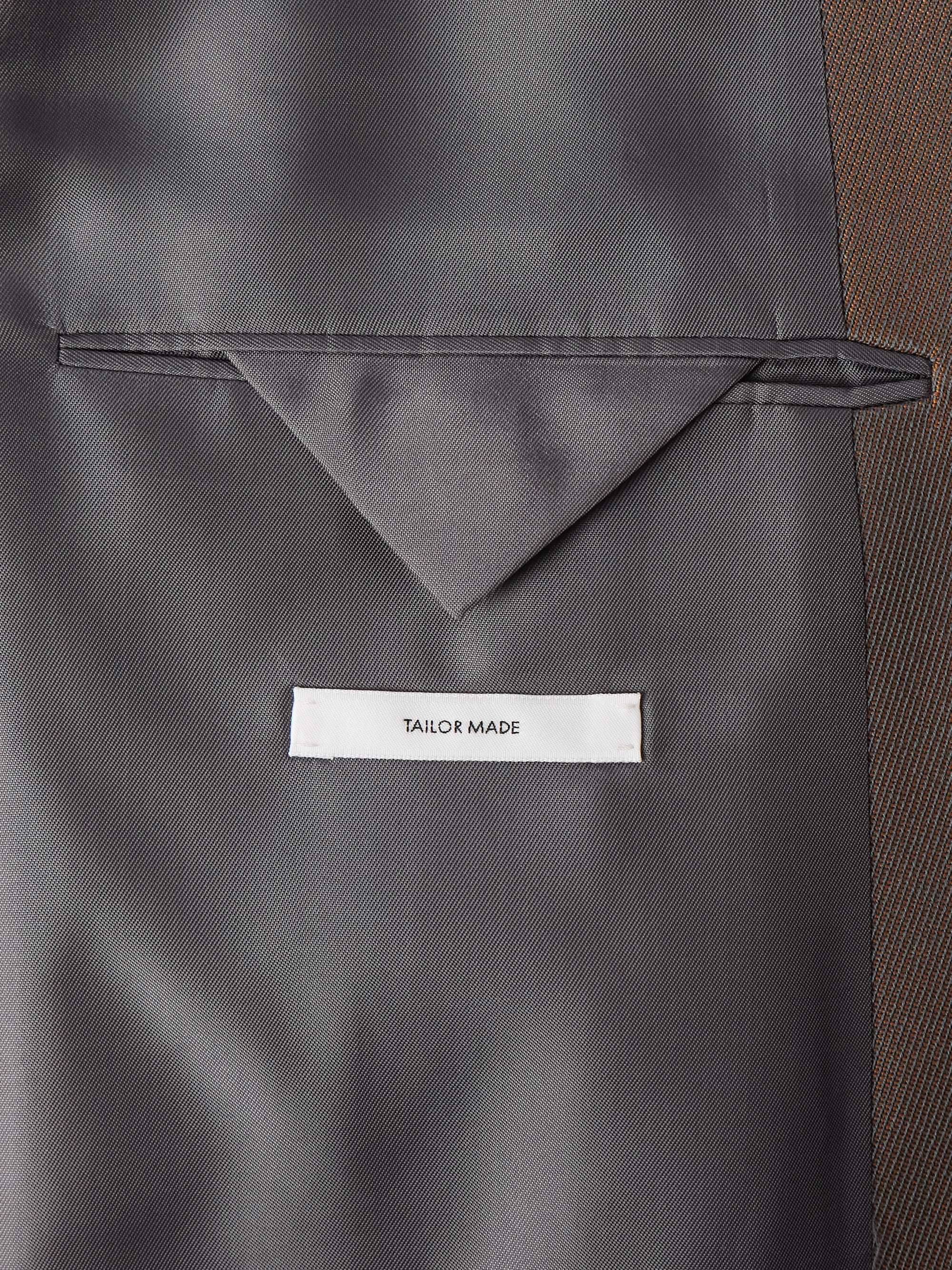 Virgin Wool-Blend Drill Blazer view