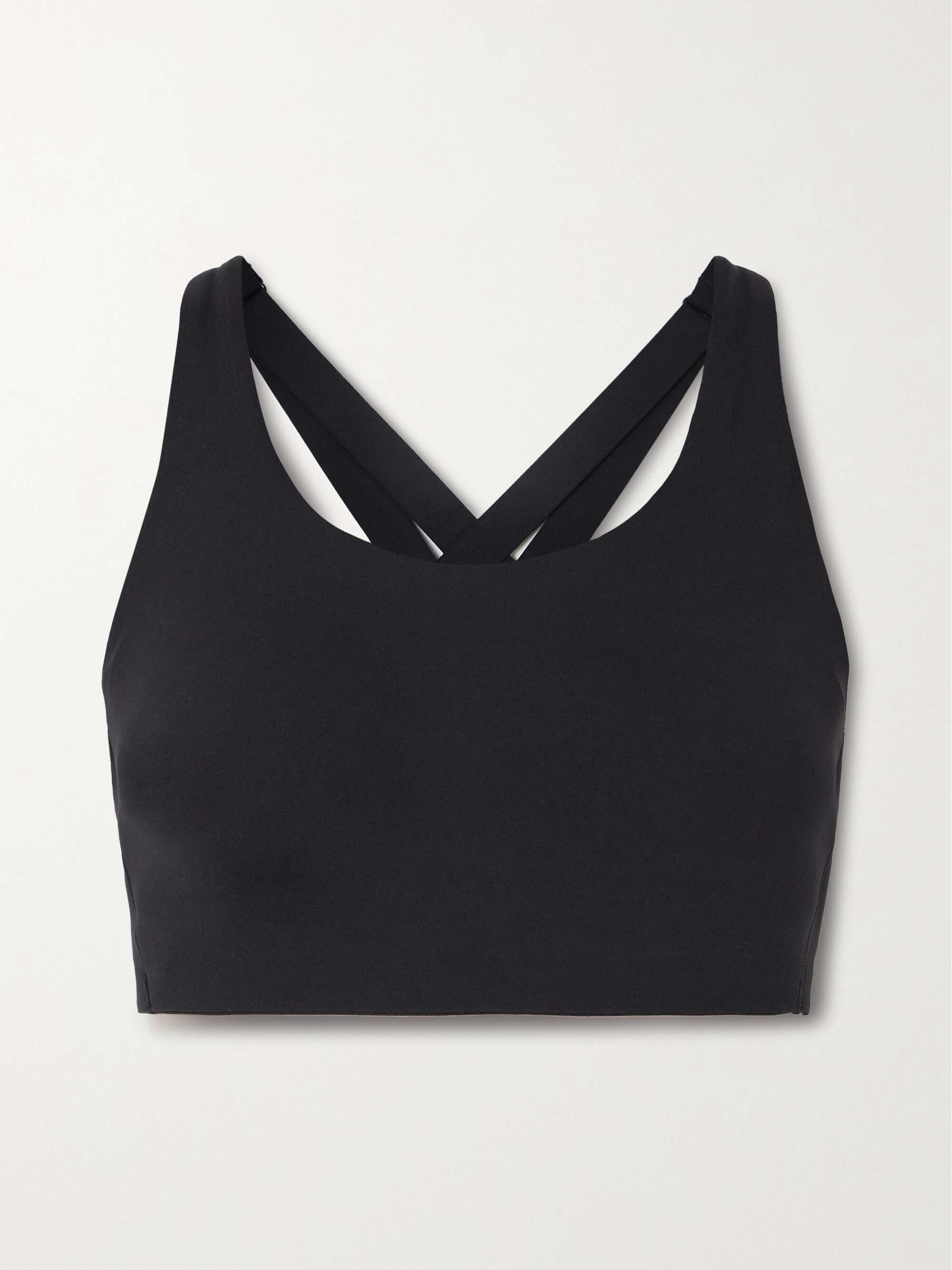 Train stretch sports bra view