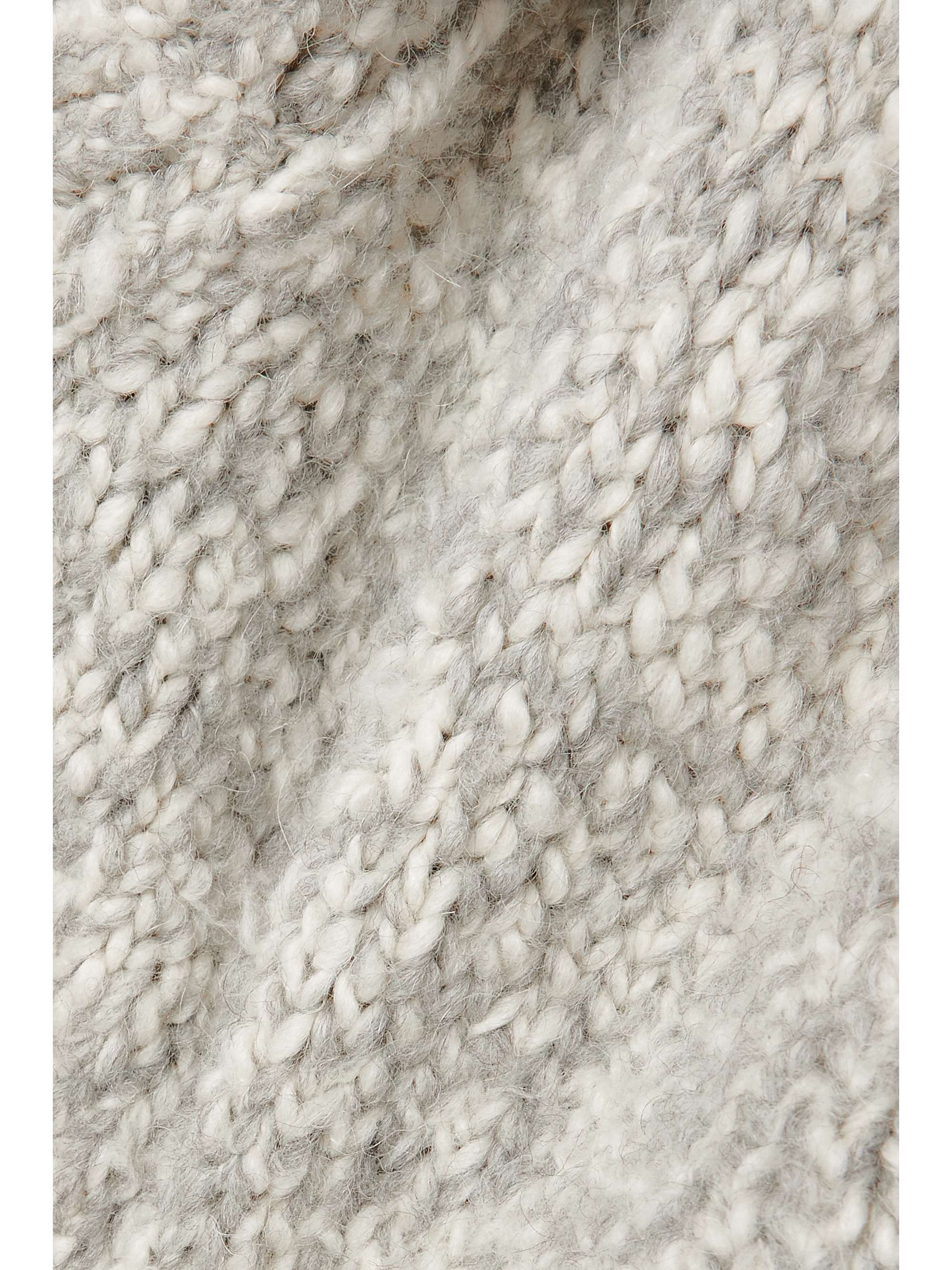 Alpaca-blend cardigan view