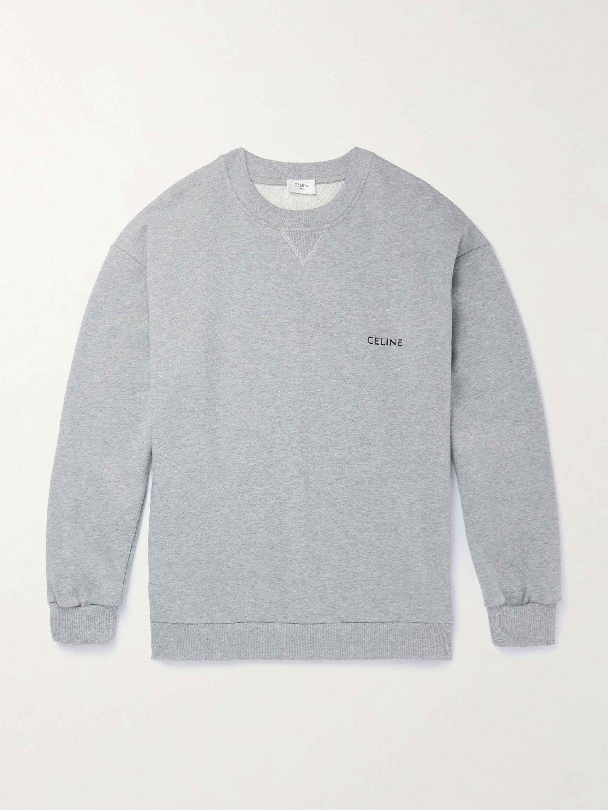 Logo-Print Stretch-Cotton Jersey Sweatshirt view