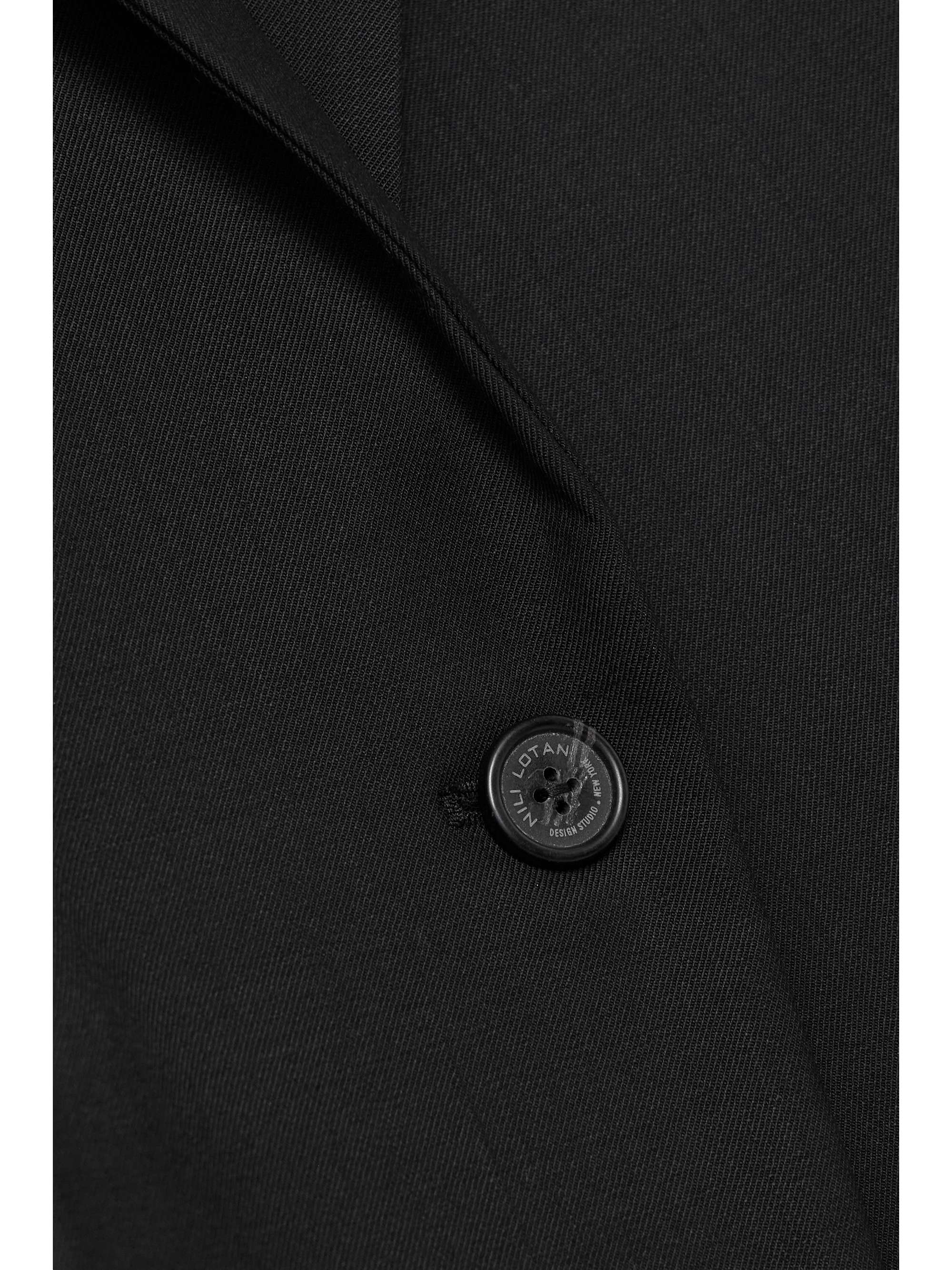 Diane stretch-wool twill blazer view