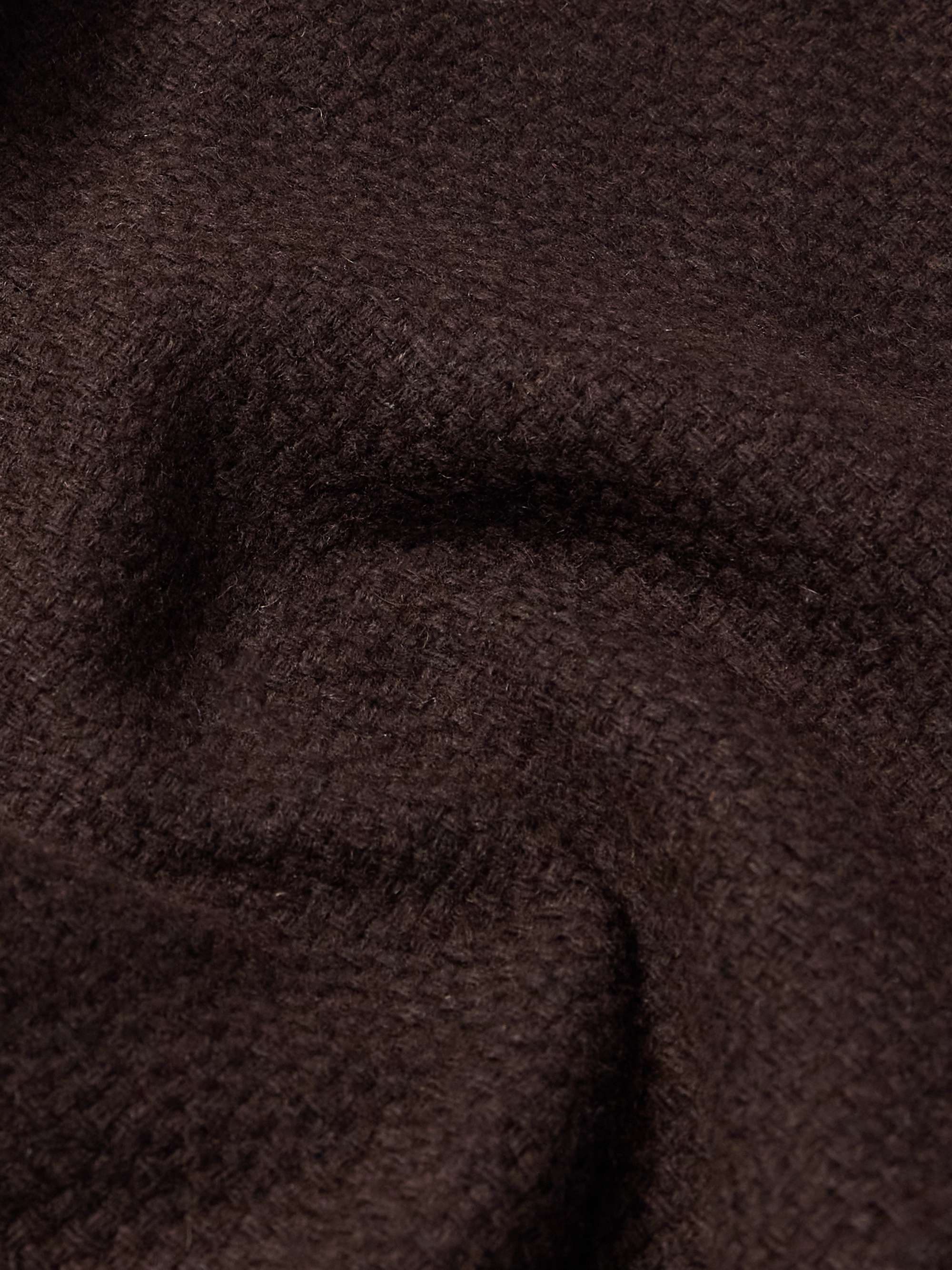 Jute Belted Alpaca-Blend Coat view